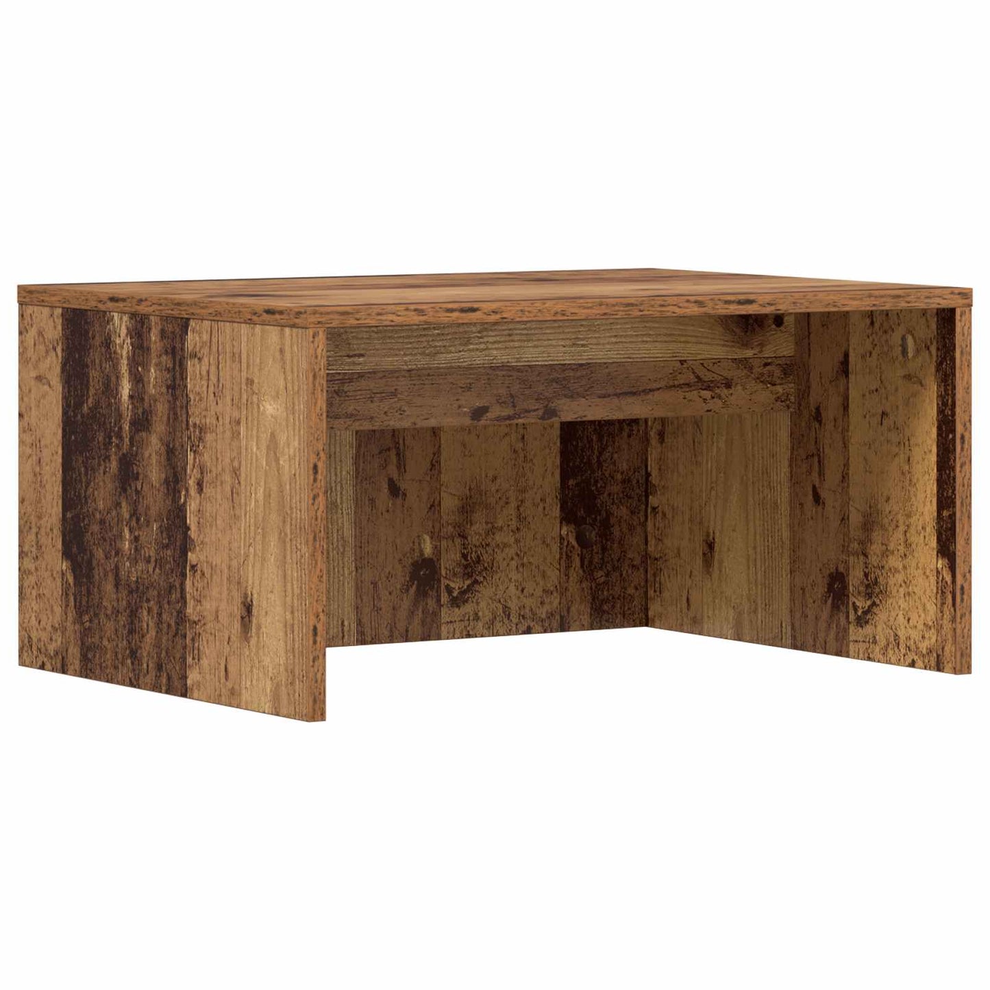 Table murale murale bois recyclé 60 x 45 x 30 cm bois d'ingénierie
