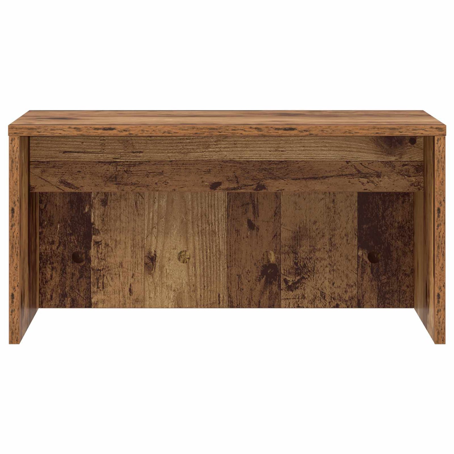 Table murale murale bois recyclé 60 x 45 x 30 cm bois d'ingénierie