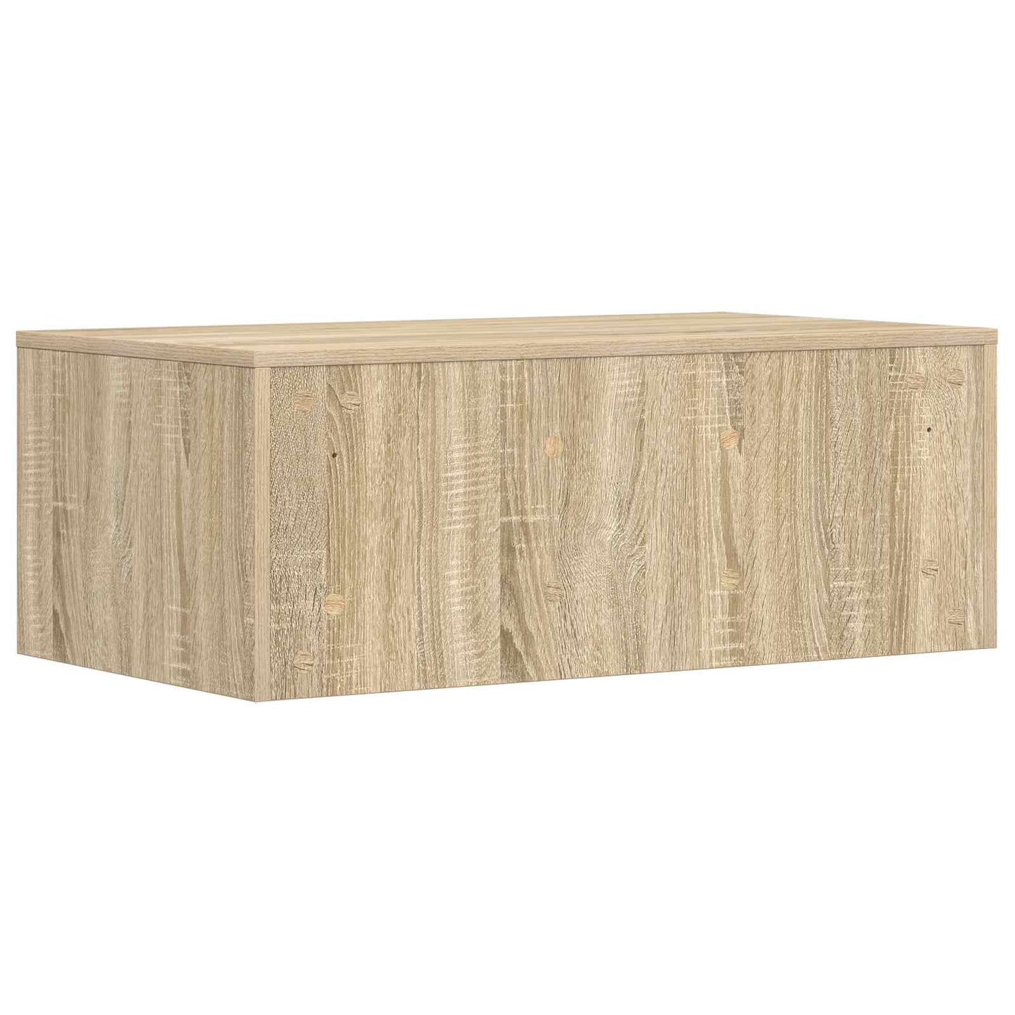 Table murale chêne Sonoma 80 x 45 x 30 cm Panneau de particules