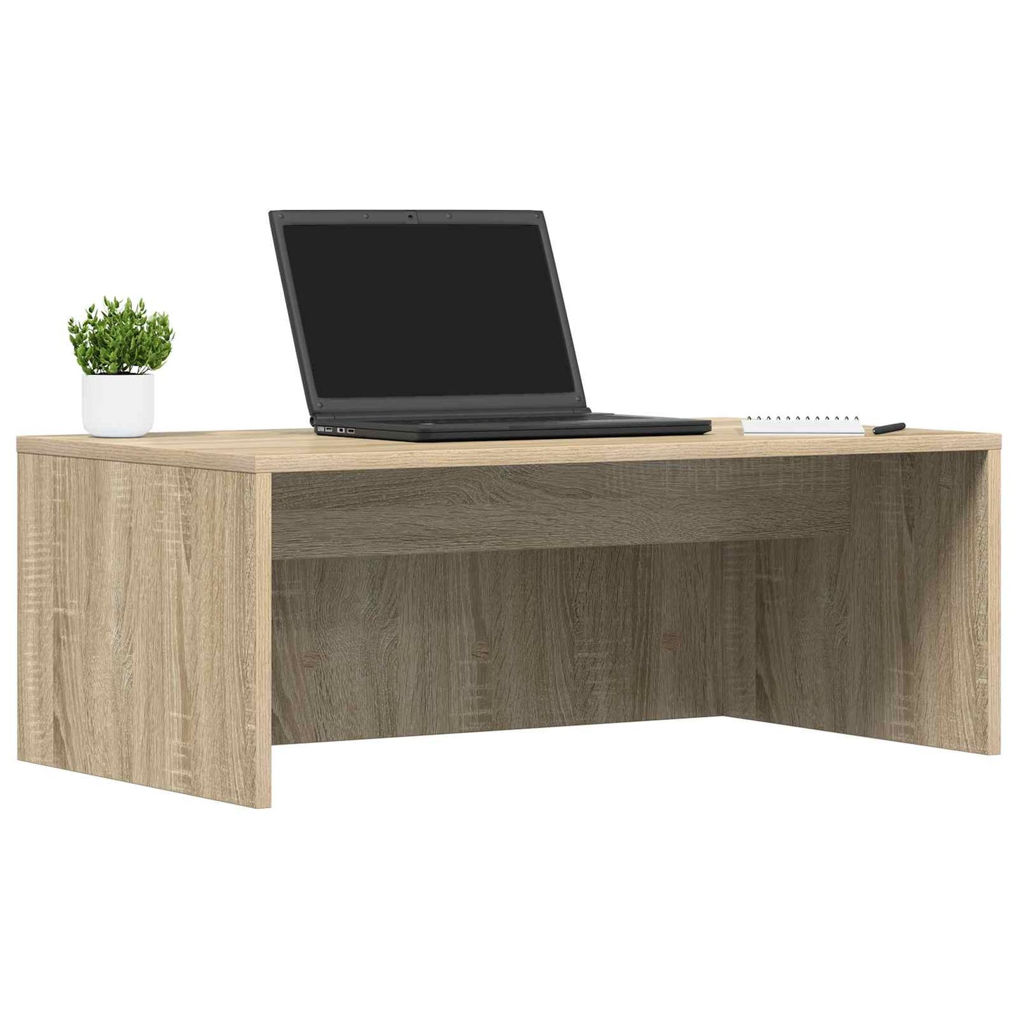 Table murale chêne Sonoma 80 x 45 x 30 cm Panneau de particules