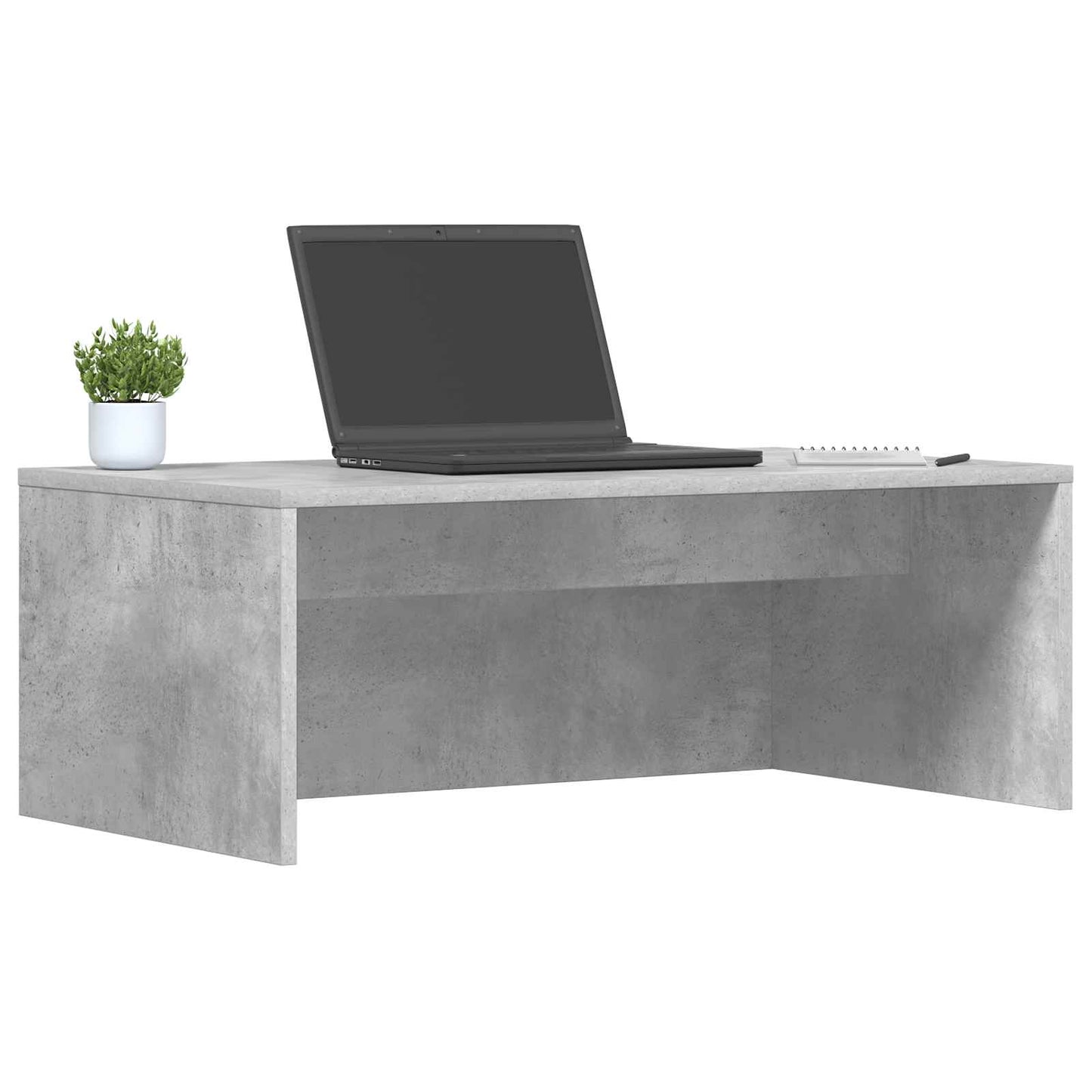 Wandtisch Wandmontiert Beton Grau 80 x 45 x 30 cm Holzwerkstoff