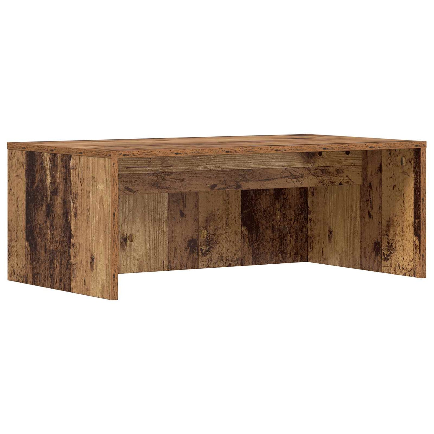Table murale Murale Bois recyclé 80 x 45 x 30 cm Panneaux de particules