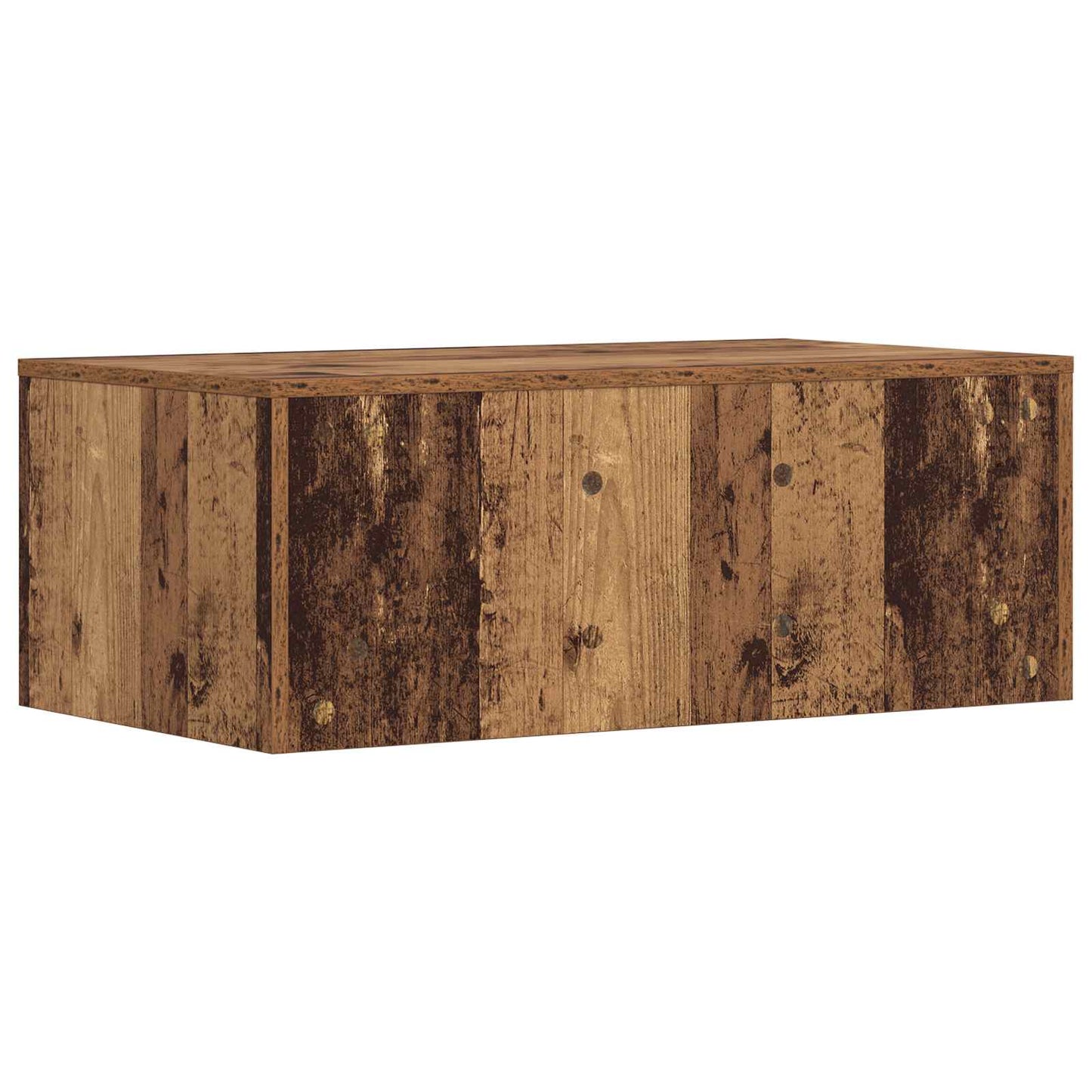 Table murale Murale Bois recyclé 80 x 45 x 30 cm Panneaux de particules