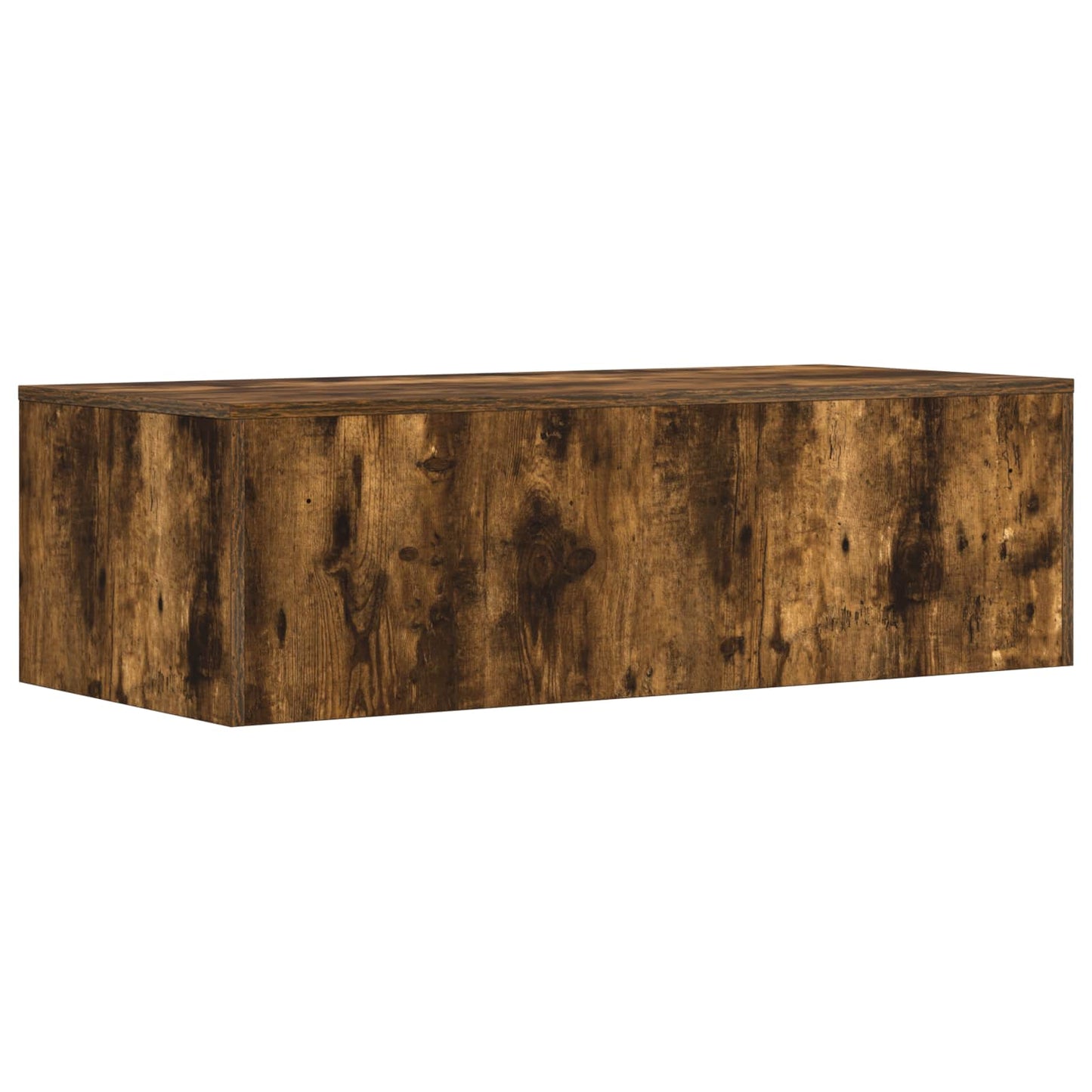 Wall-mounted Table Smoked Oak 100 x 45 x 30 cm Wood-based Material
