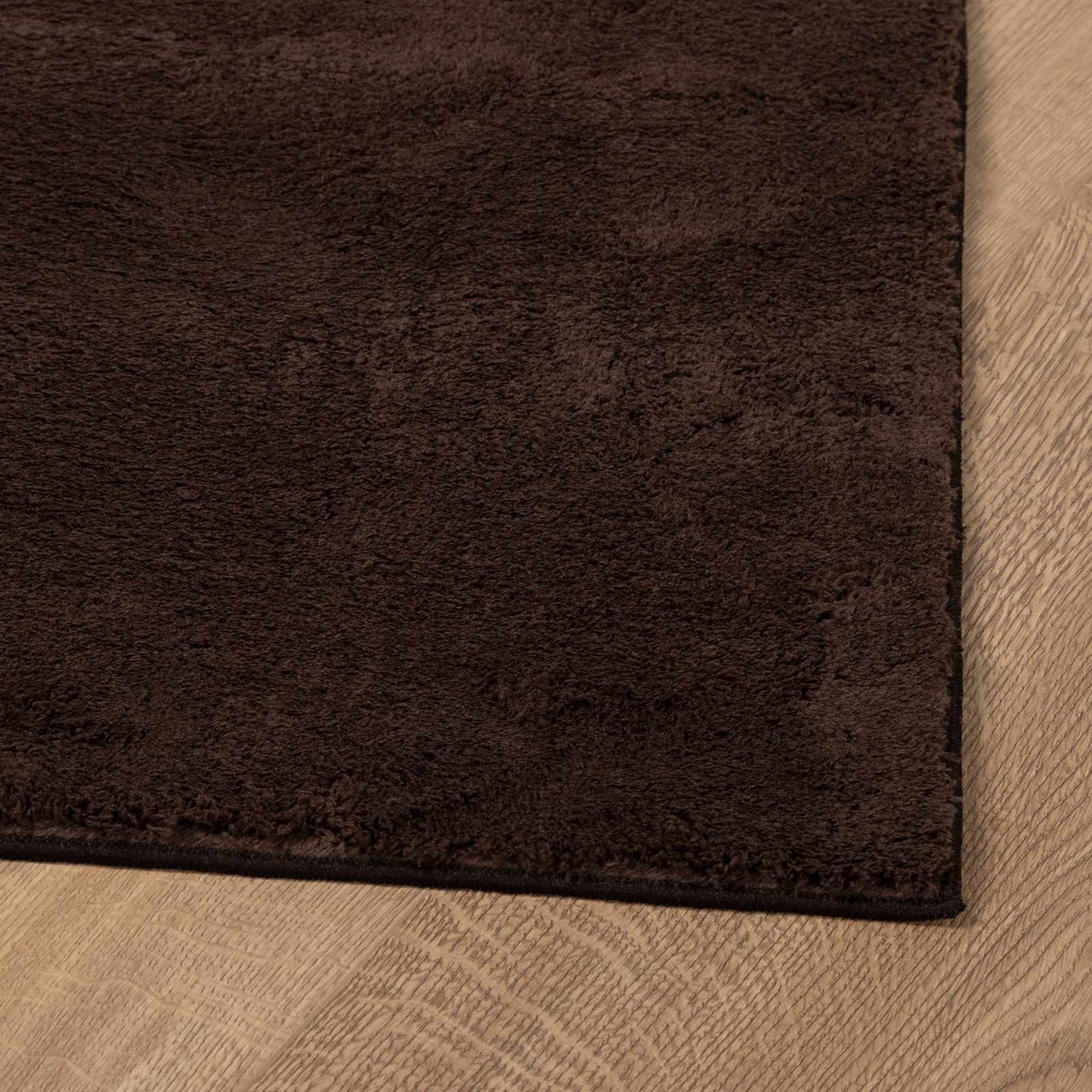 Area Rugs Rectangular HUARTE Brown 110 x 60 cm