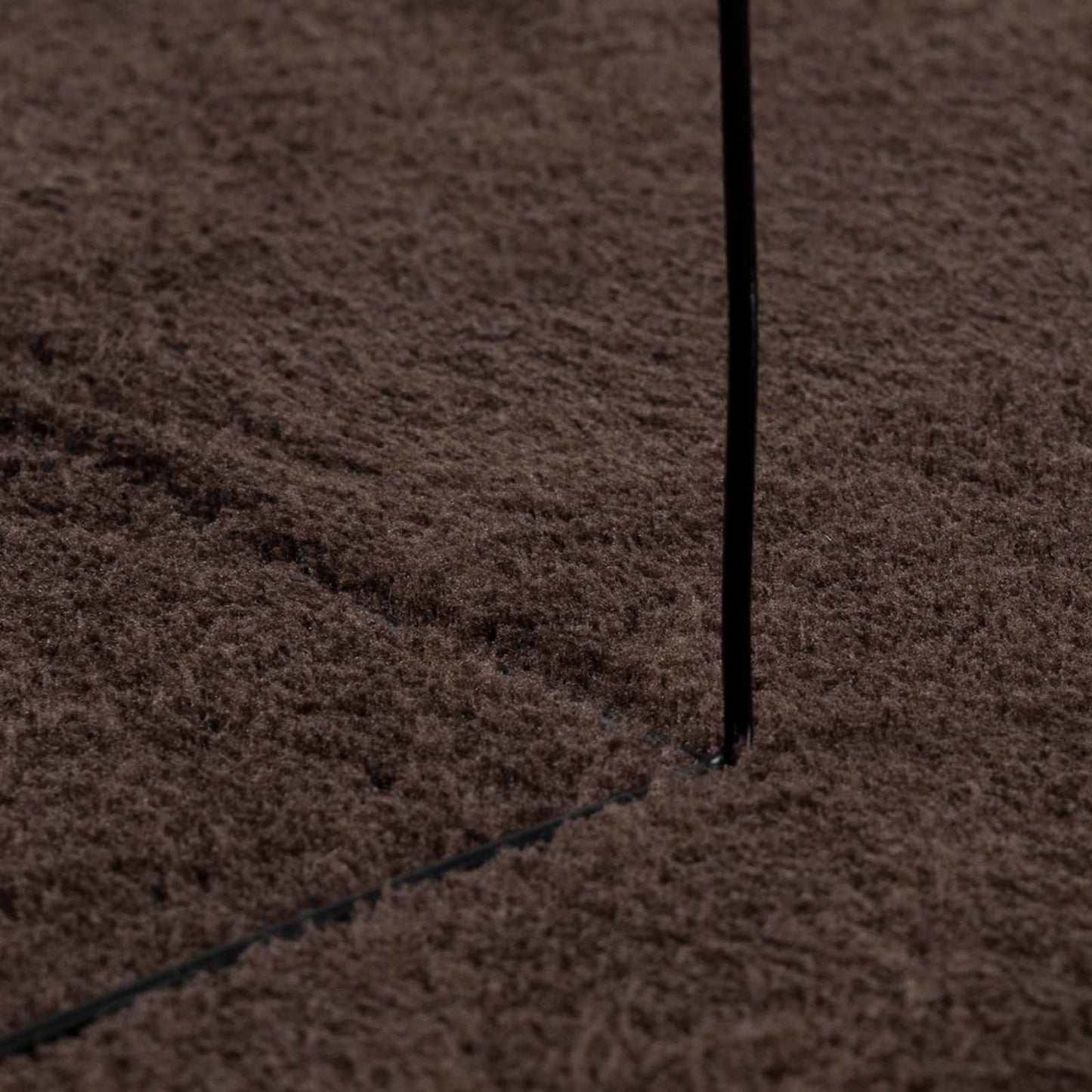 Area Rugs HUARTE Brown 340 x 240 cm Polyester