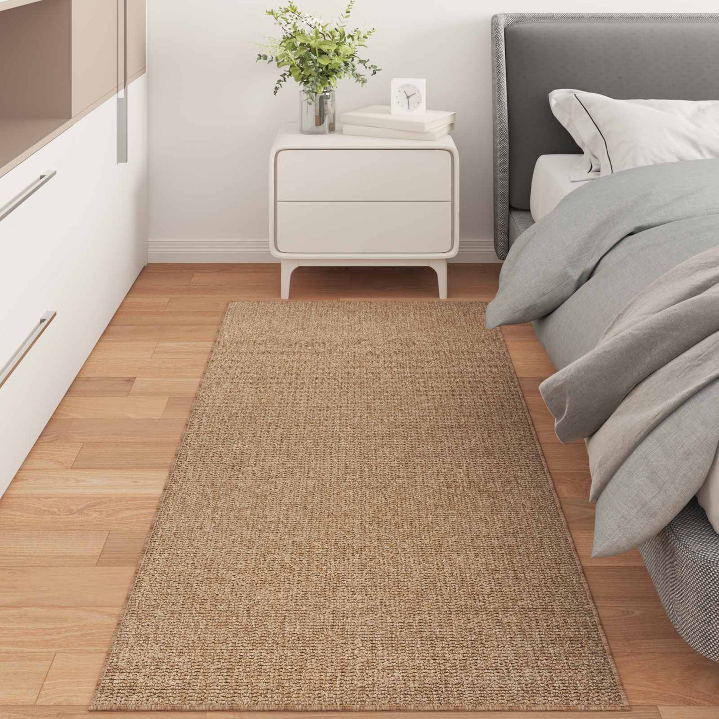 Area Rugs Rectangular HUARTE Nature 200 x 80 cm