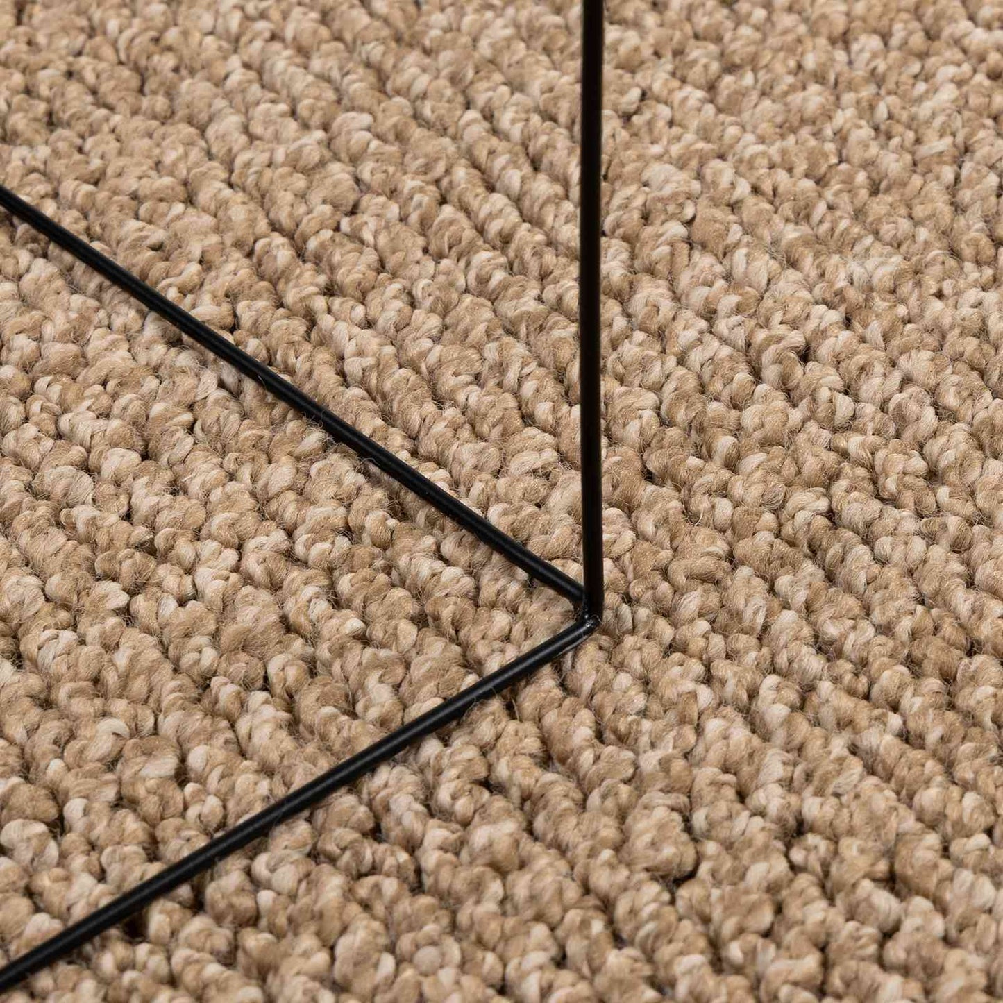 HUARTE Natural Area Rugs 170 x 120 cm Polyester
