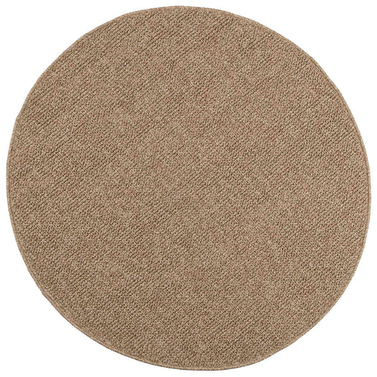 Bereichsteppiche Rund HUARTE Natur Ø 120 CM Polyester