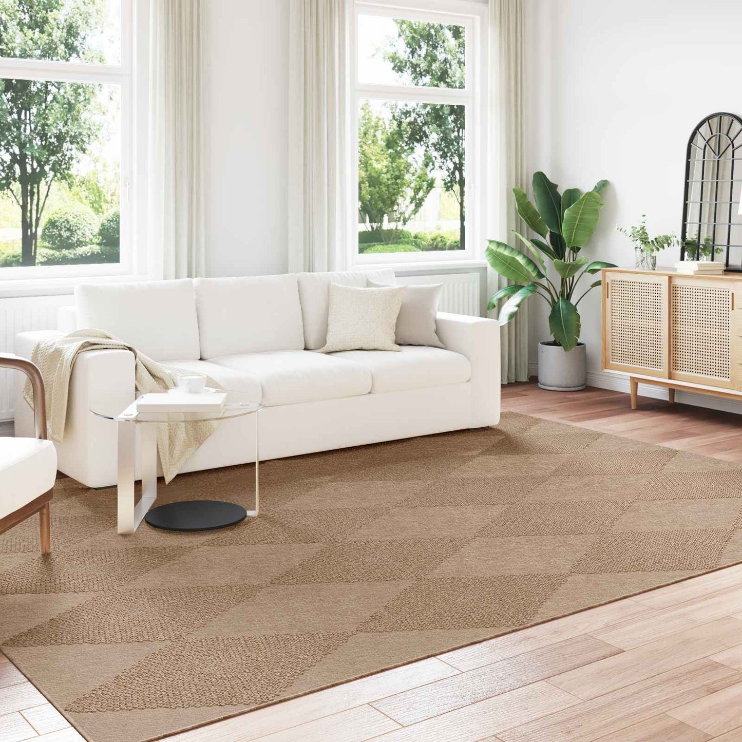 Area rugs HUARTE Nature 280 x 200 cm Polyester