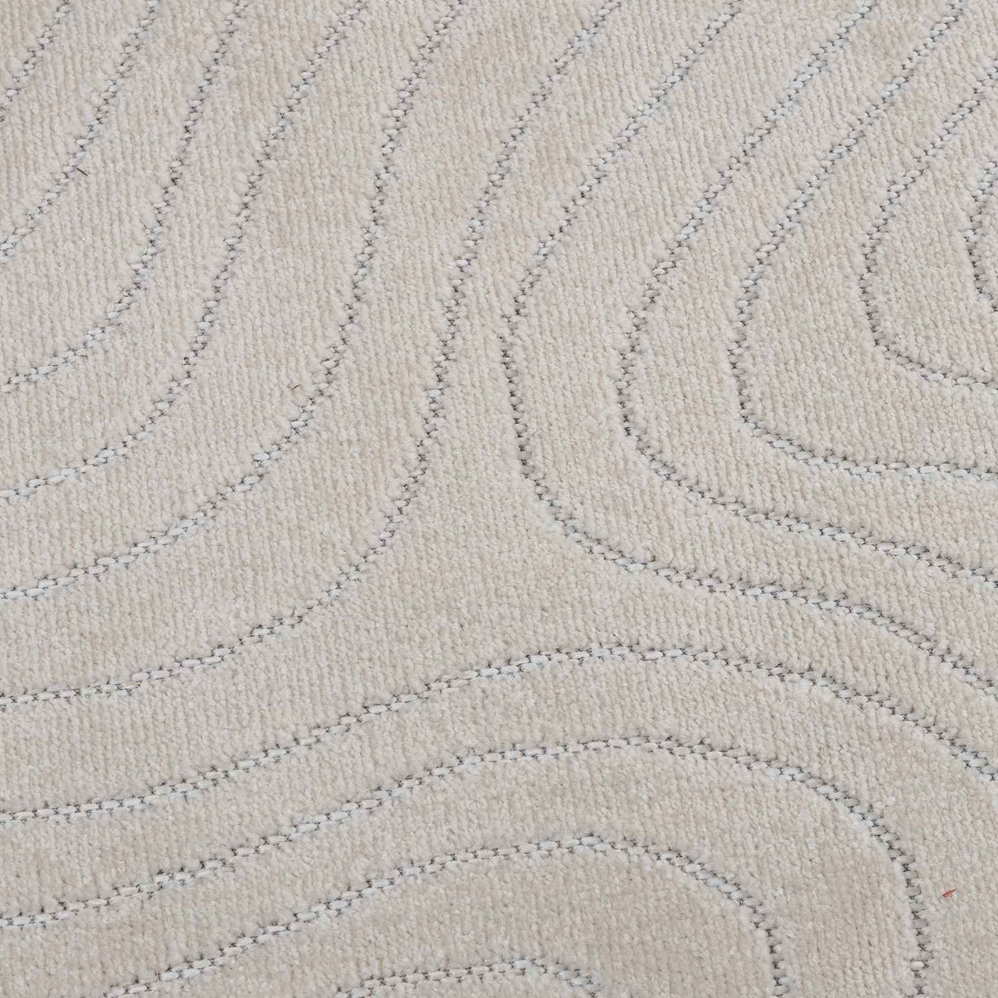 Bereichsteppiche HUARTE Creme 200 x 140 cm Polyester