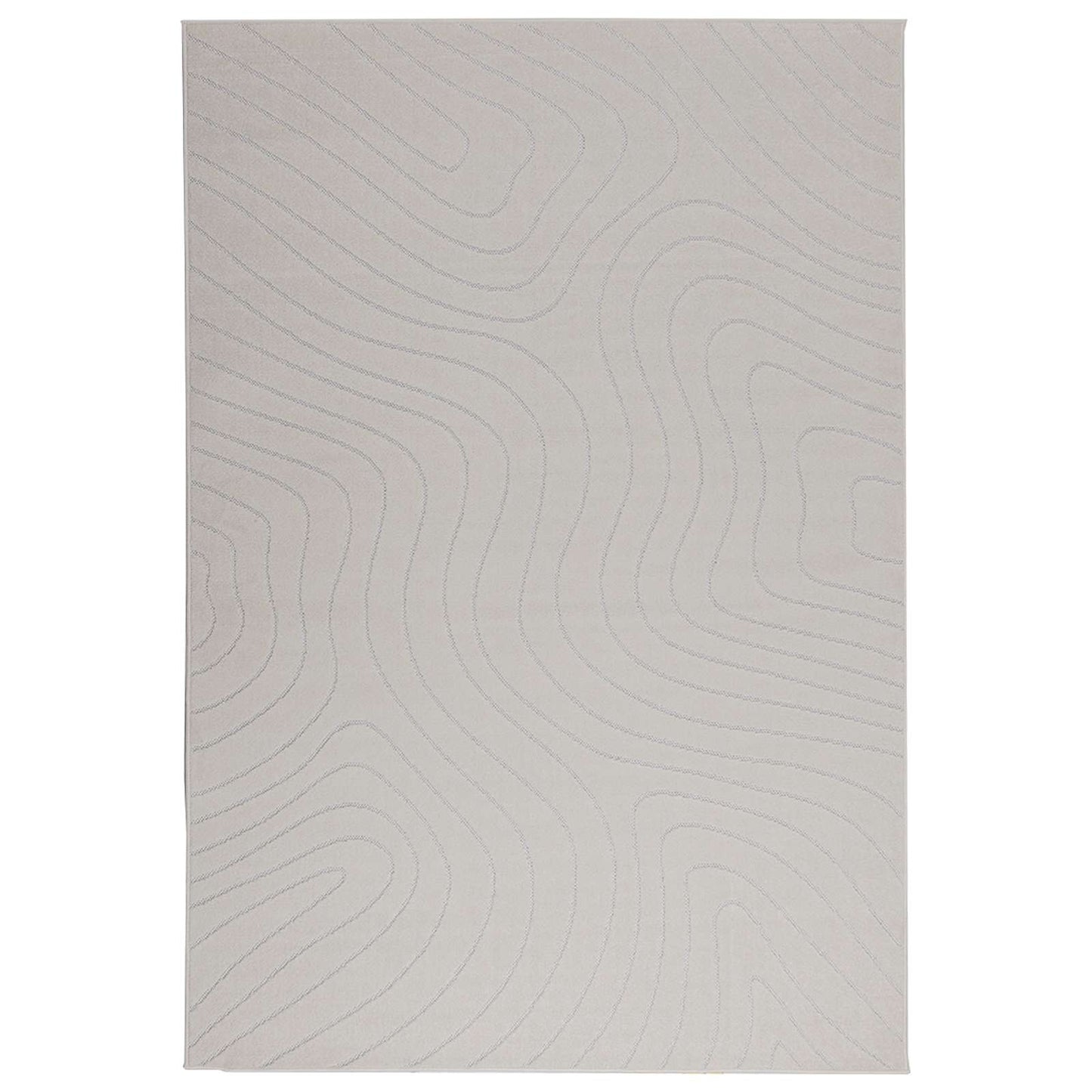 Bereichsteppiche HUARTE Creme 200 x 140 cm Polyester