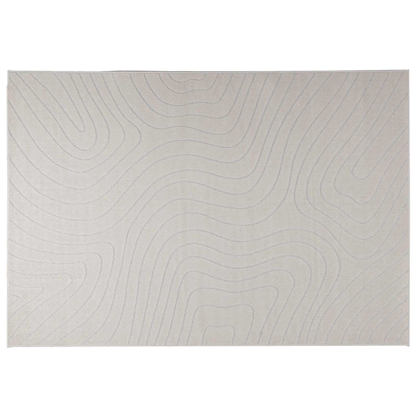 Bereichsteppiche HUARTE Creme 230 x 160 cm Polyester