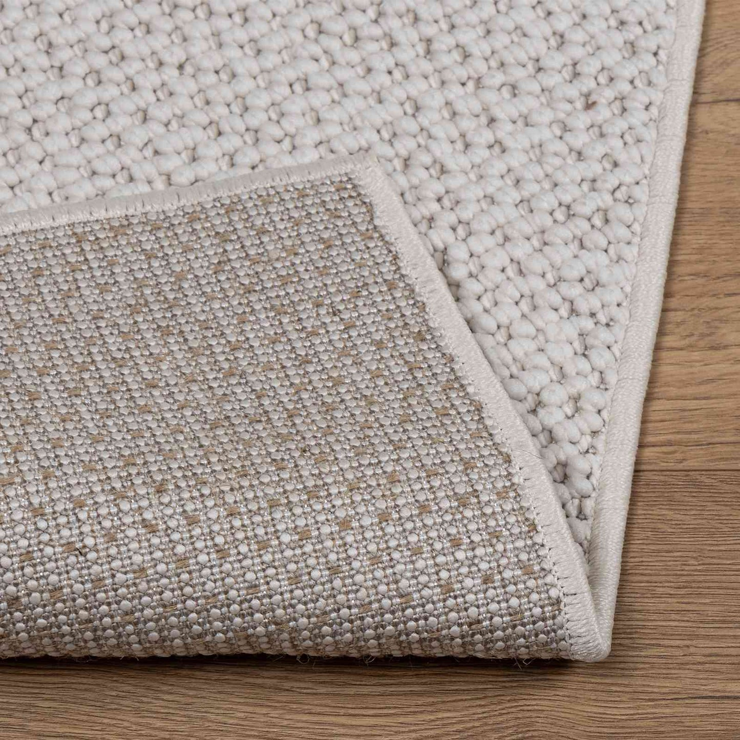 Bereichsteppiche Rechtwinklig HUARTE Creme 150 x 80 cm