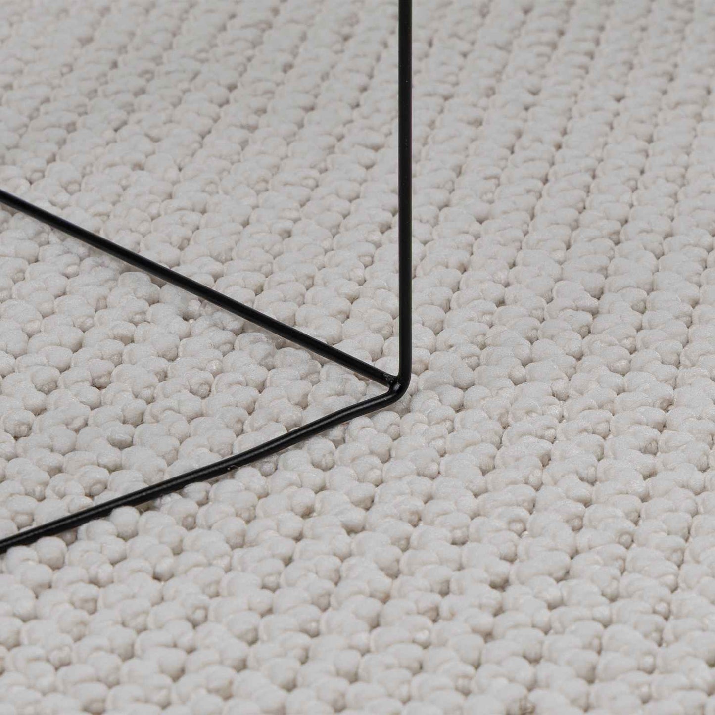 Bereichsteppiche Rechtwinklig HUARTE Creme 150 x 80 cm