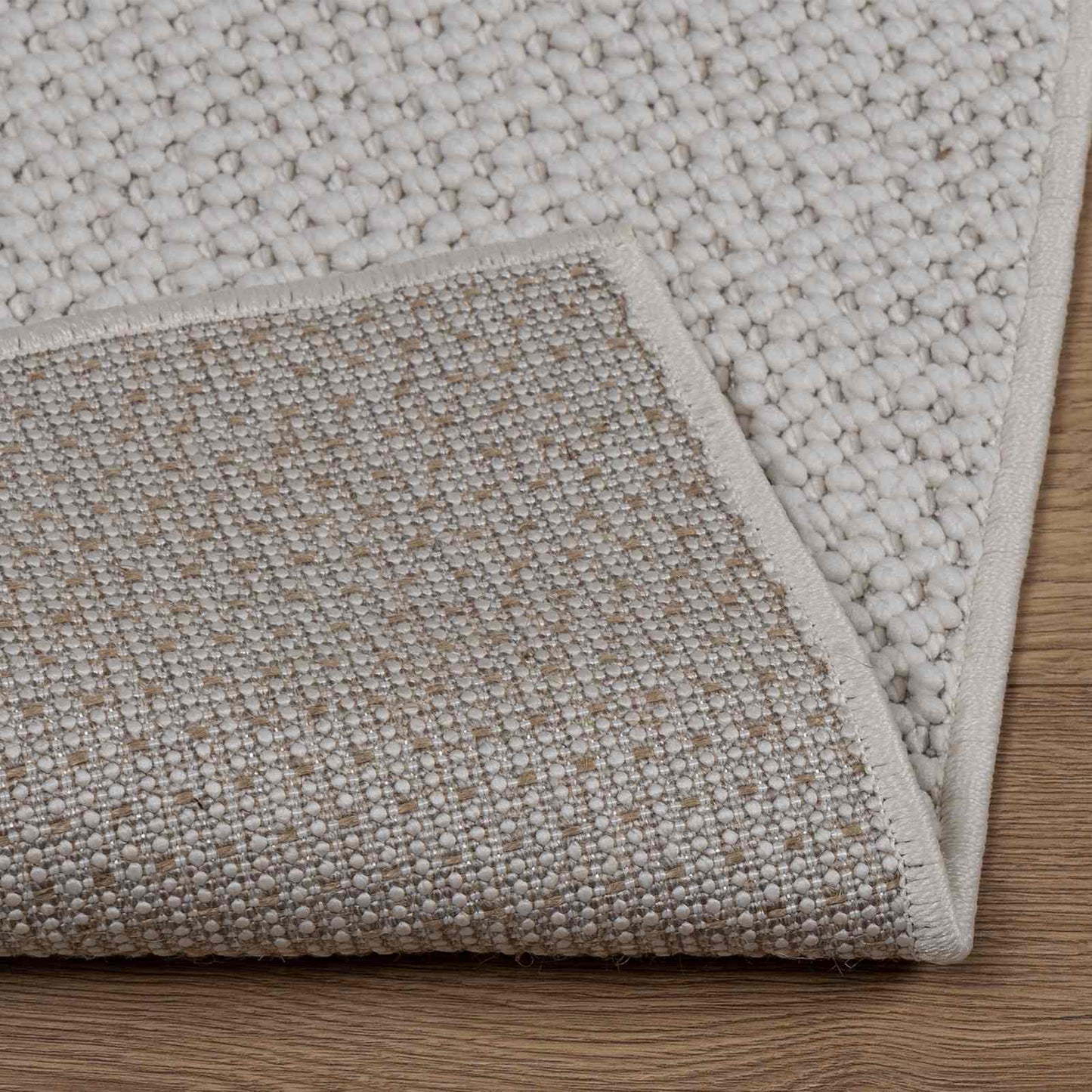Area rugs HUARTE Cream 200 x 140 cm Polyester