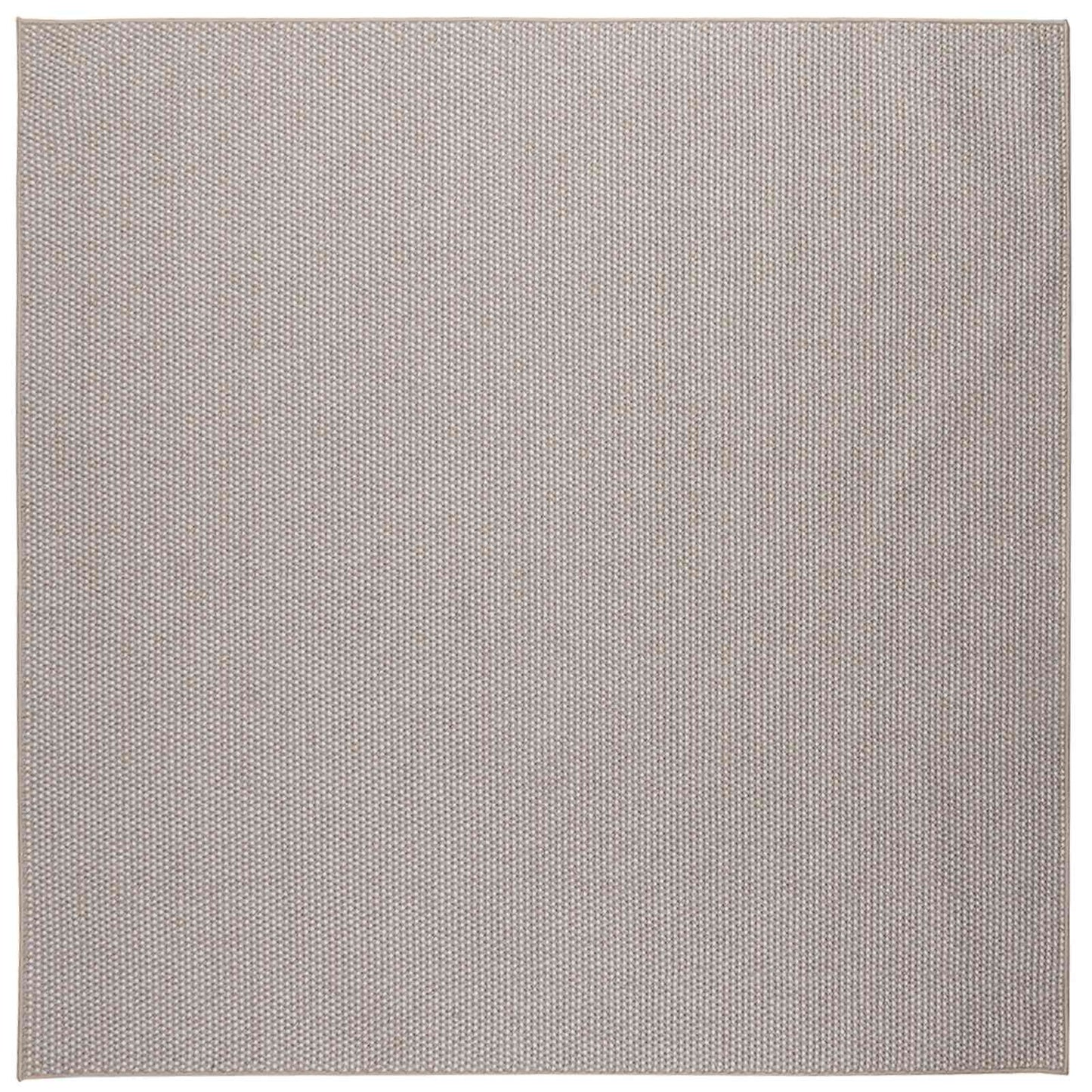 Bereichsteppiche HUARTE Creme und Taupe 240 x 240 cm Polyester