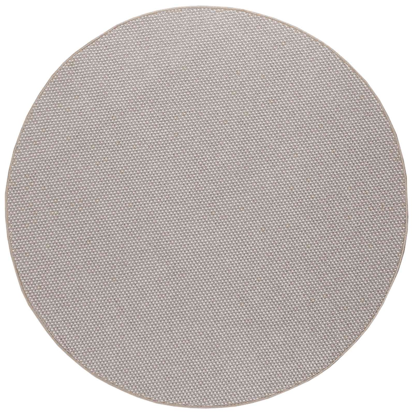 Bereichsteppiche Rund HUARTE Creme und Taupe Ø 200 CM Polyester
