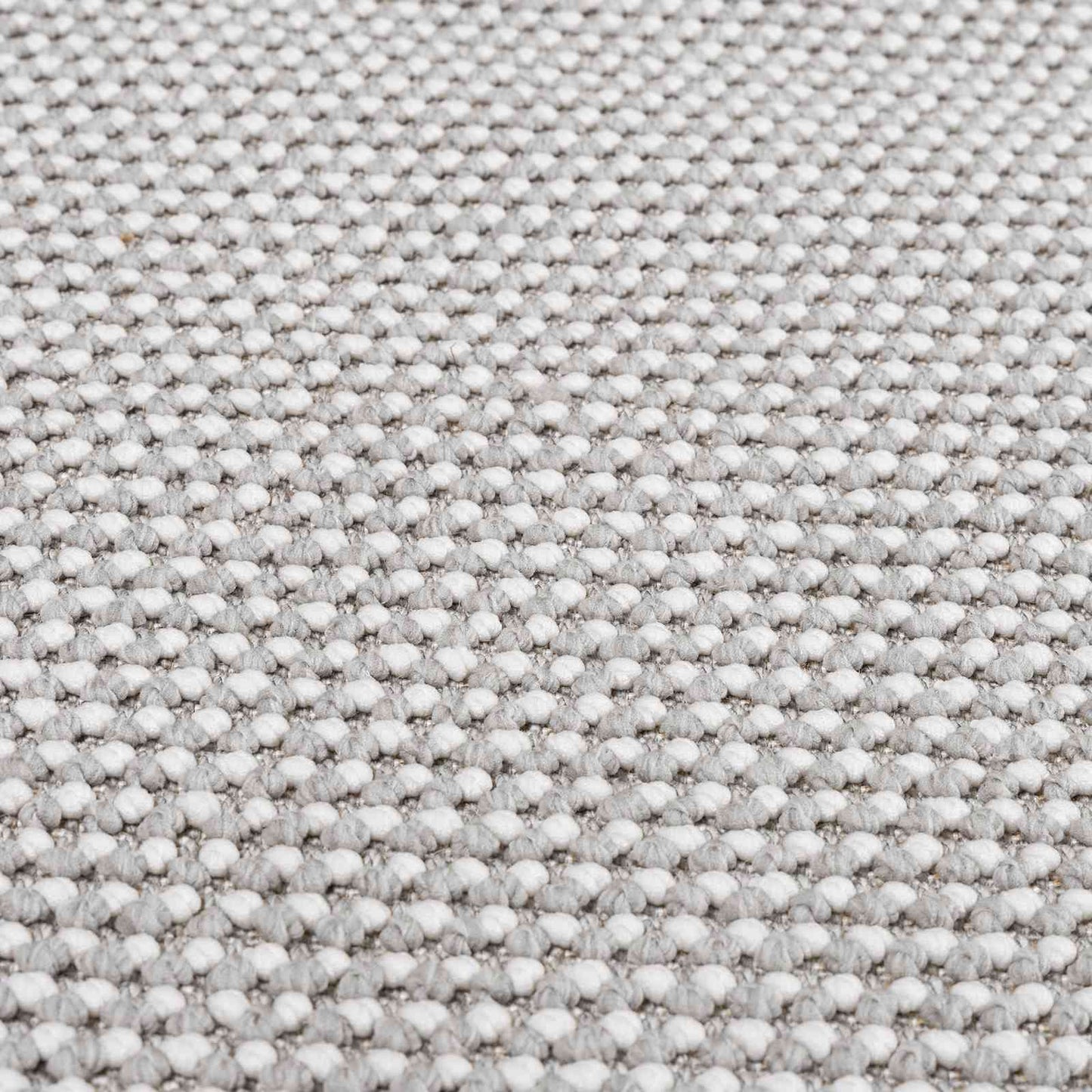 HUARTE Cream and Grey Area Rugs 280 x 200 cm Polyester