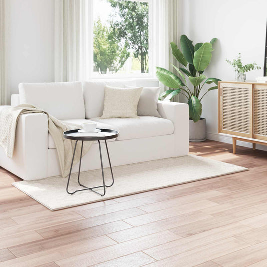 Bereichsteppiche Rechtwinklig HUARTE Creme 200 x 80 cm