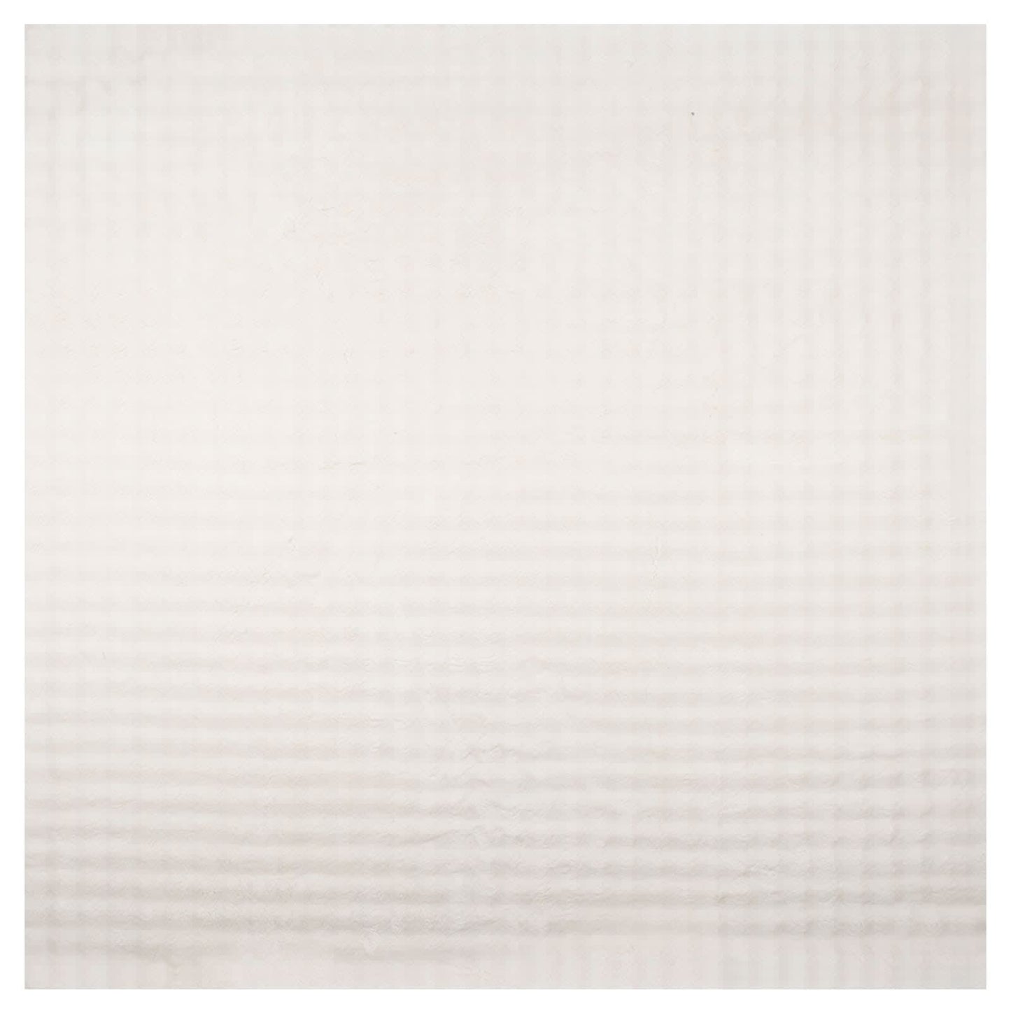 Bereichsteppiche Quadratisch HUARTE Creme 240 x 240 cm