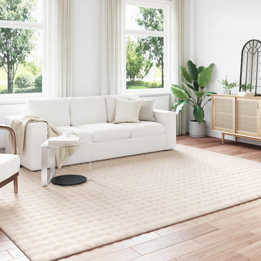 Bereichsteppiche HUARTE Beige 340 x 240 cm Polyester