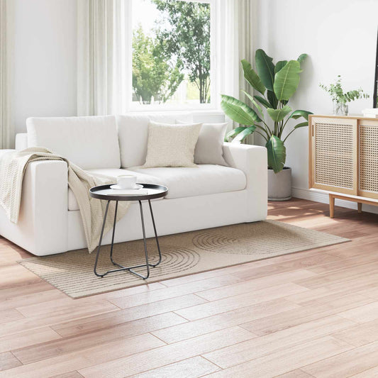 Bereichsteppiche Rechtwinklig HUARTE Beige 150 x 80 cm