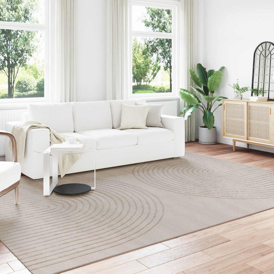 Bereichsteppiche HUARTE Beige 340 x 240 cm Polyester