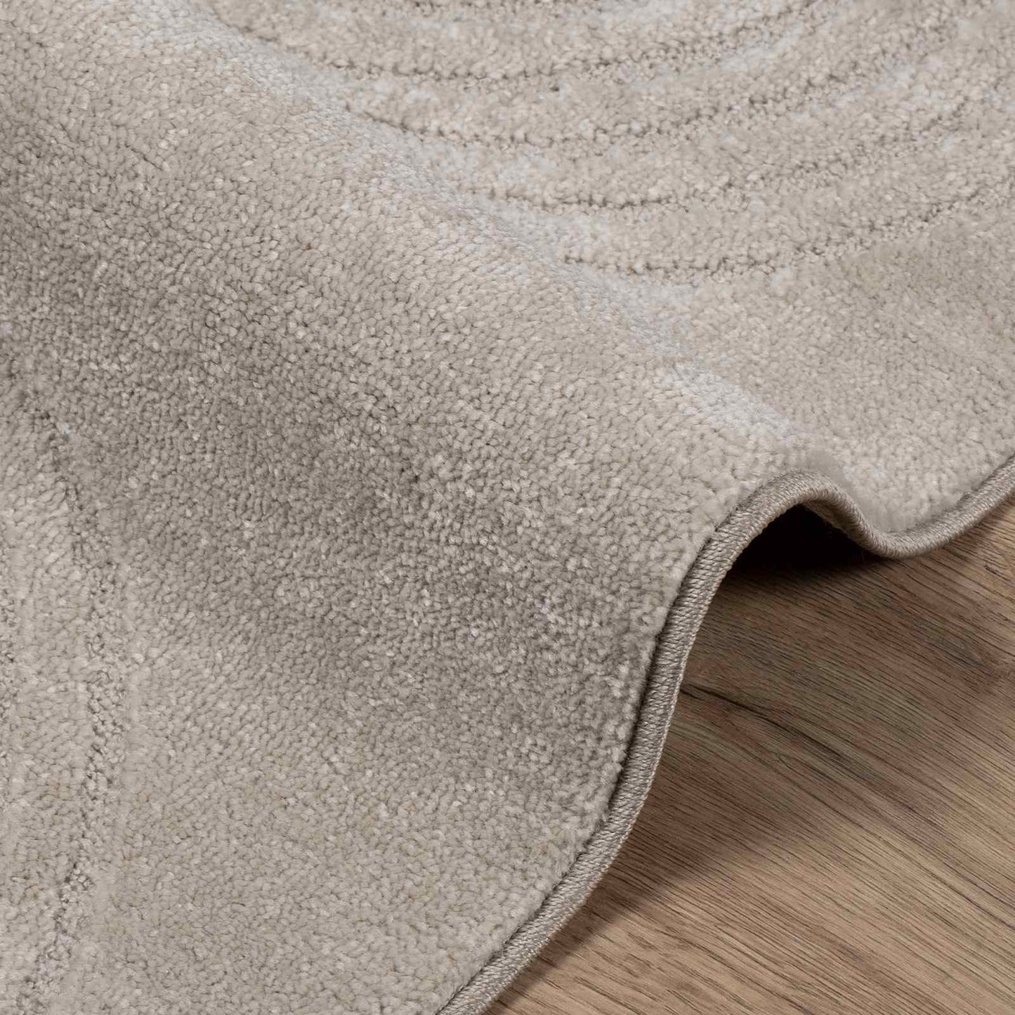Tapis carrés HUARTE Beige 200 x 200 cm