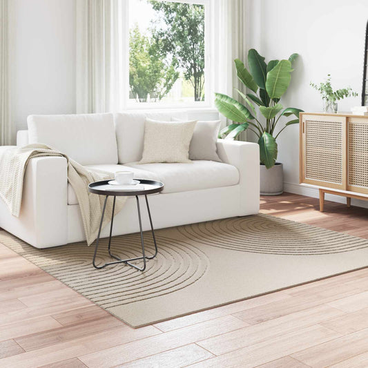 Bereichsteppiche Quadratisch HUARTE Beige 200 x 200 cm