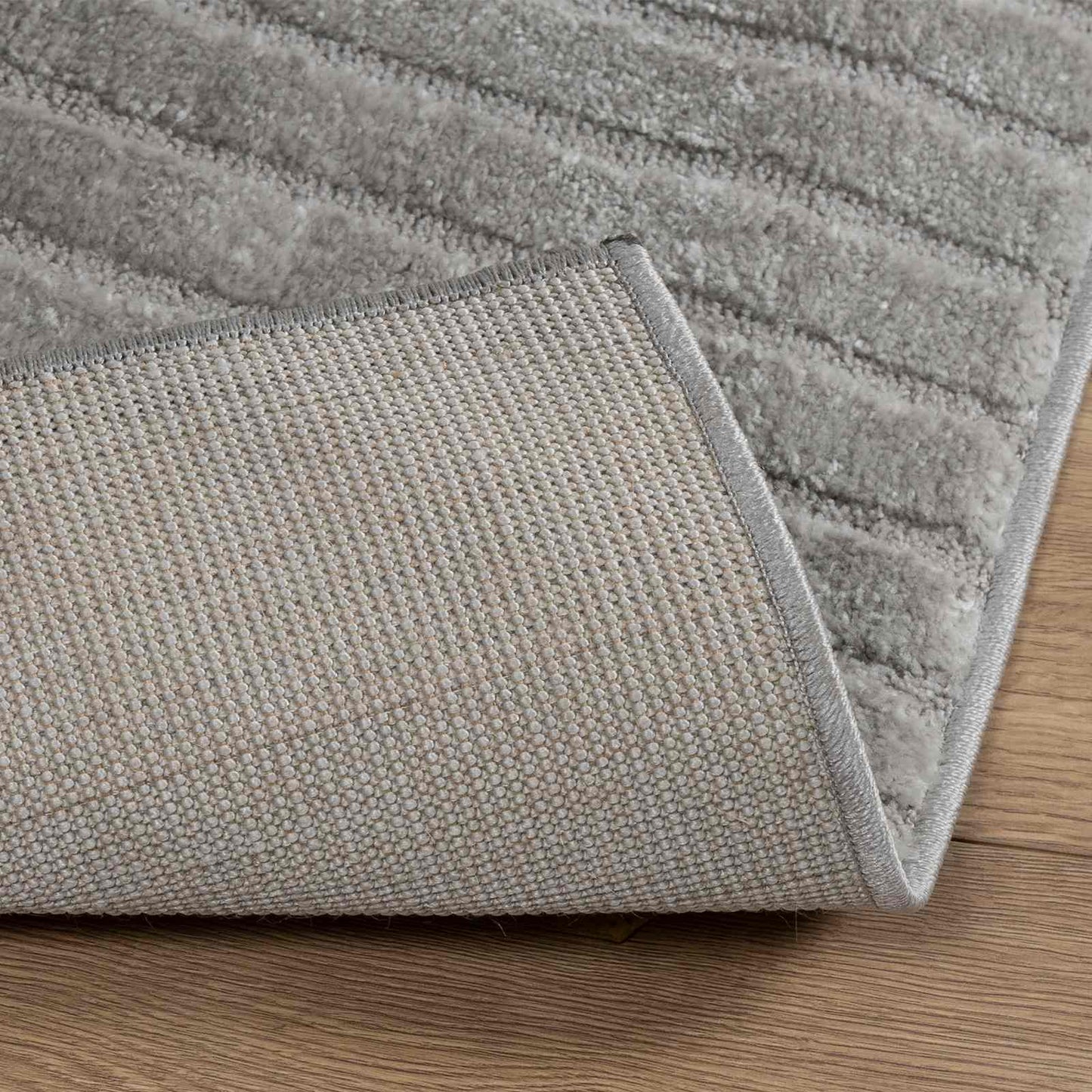 Area Rugs Rectangular HUARTE Grey 170 x 120 cm