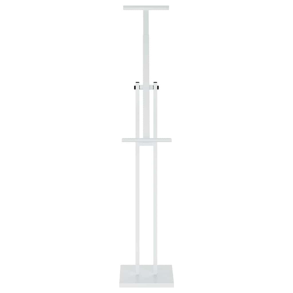 Messestände 2 pcs Weiß 26,5 x 26,5 x 150 cm Stahl