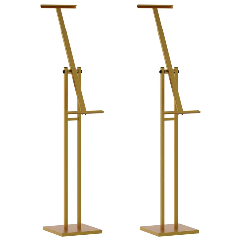 Messestände 2 pcs Gold 26,5 x 26,5 x 150 cm Stahl