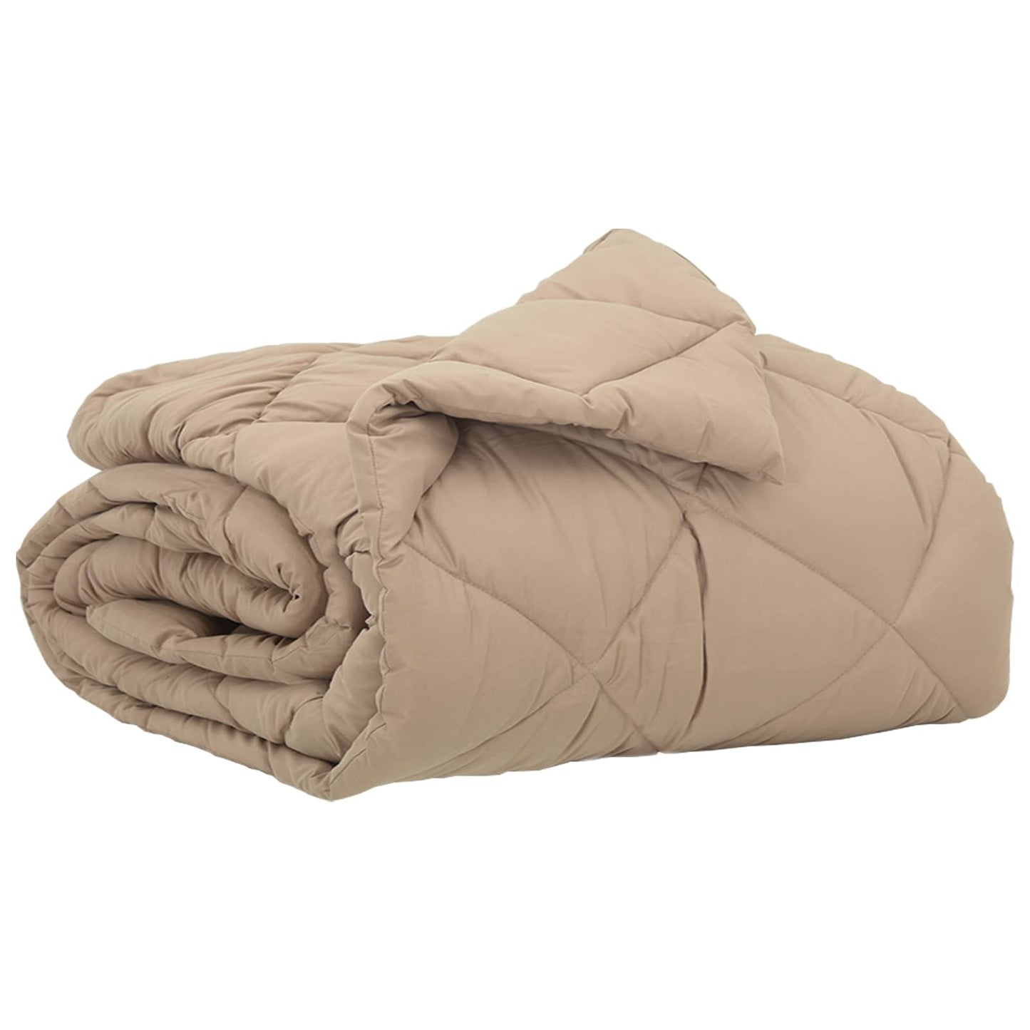 Couverture d'été taupe 200 x 140 cm microfibre