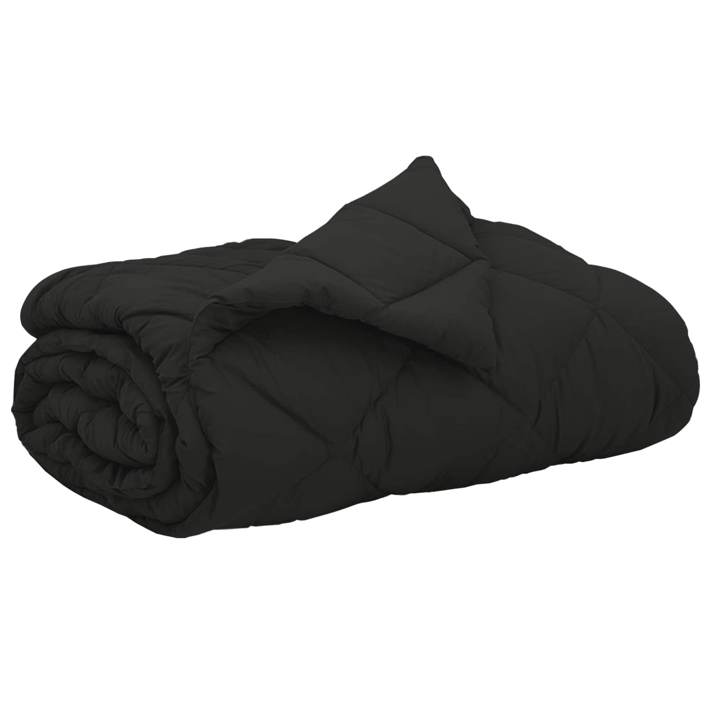 Summer Duvet Black 240 x 260 cm Microfiber