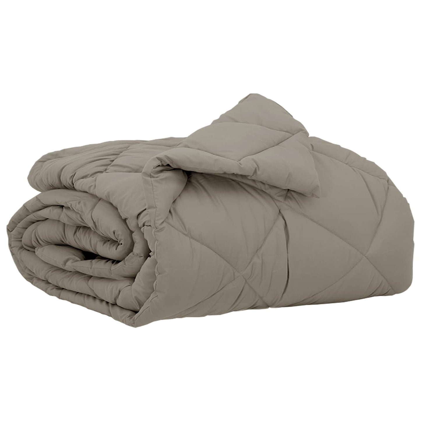 Sommerdecke Hellgrau 200 x 135 cm Mikrofaser