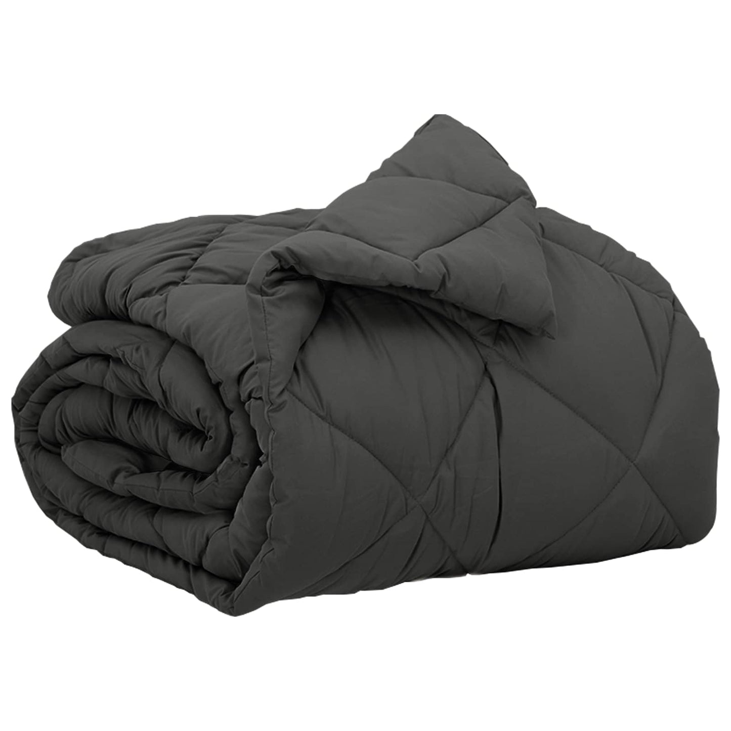 Couette toutes saisons Anthracite 200 x 140 cm Microfibre