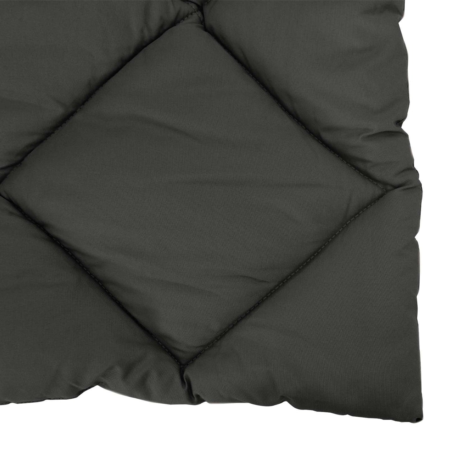 Ganzjahresbettdecke Anthrazit 240 x 260 cm Mikrofaser