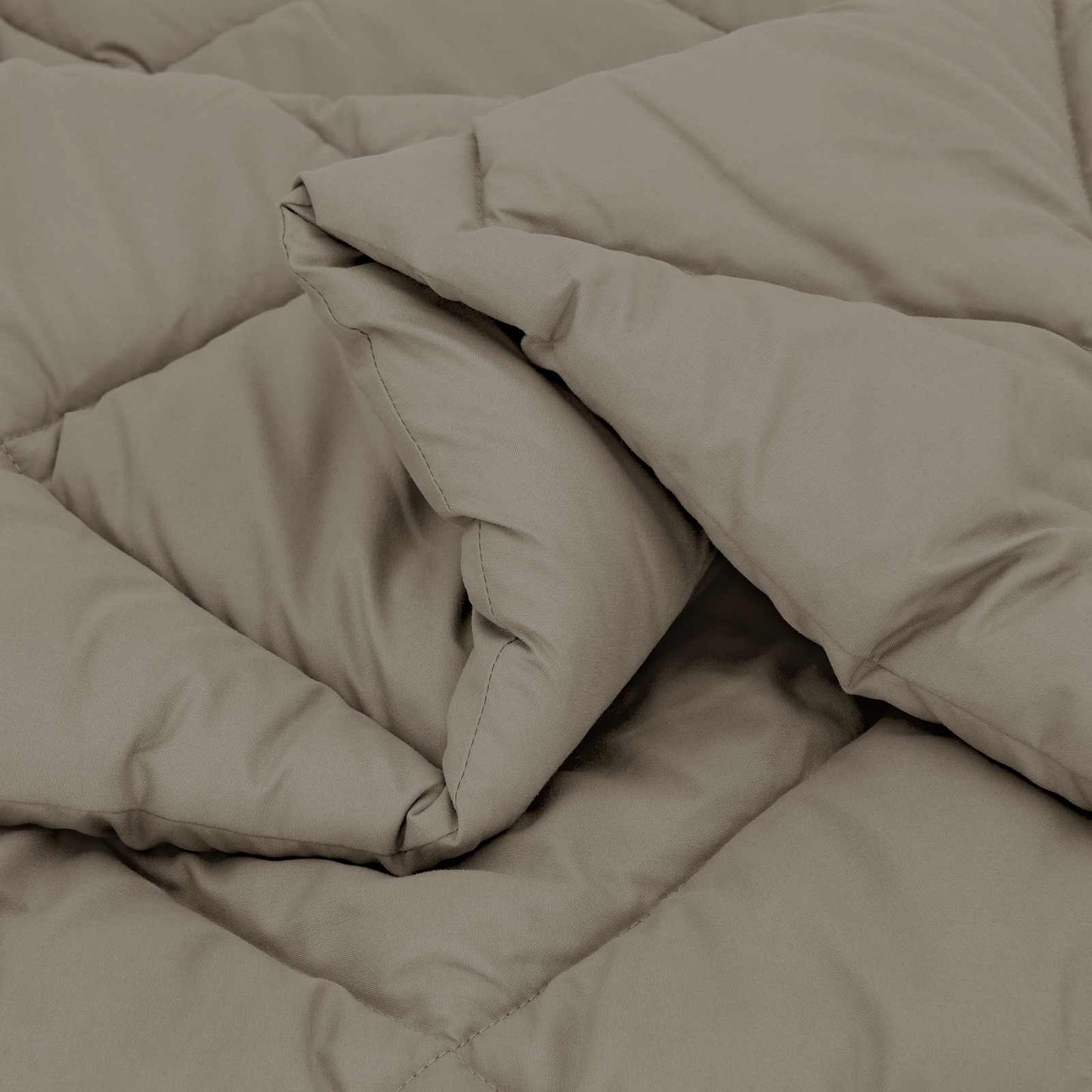 All-Season Duvet Light Grey 200 x 200 cm Microfiber