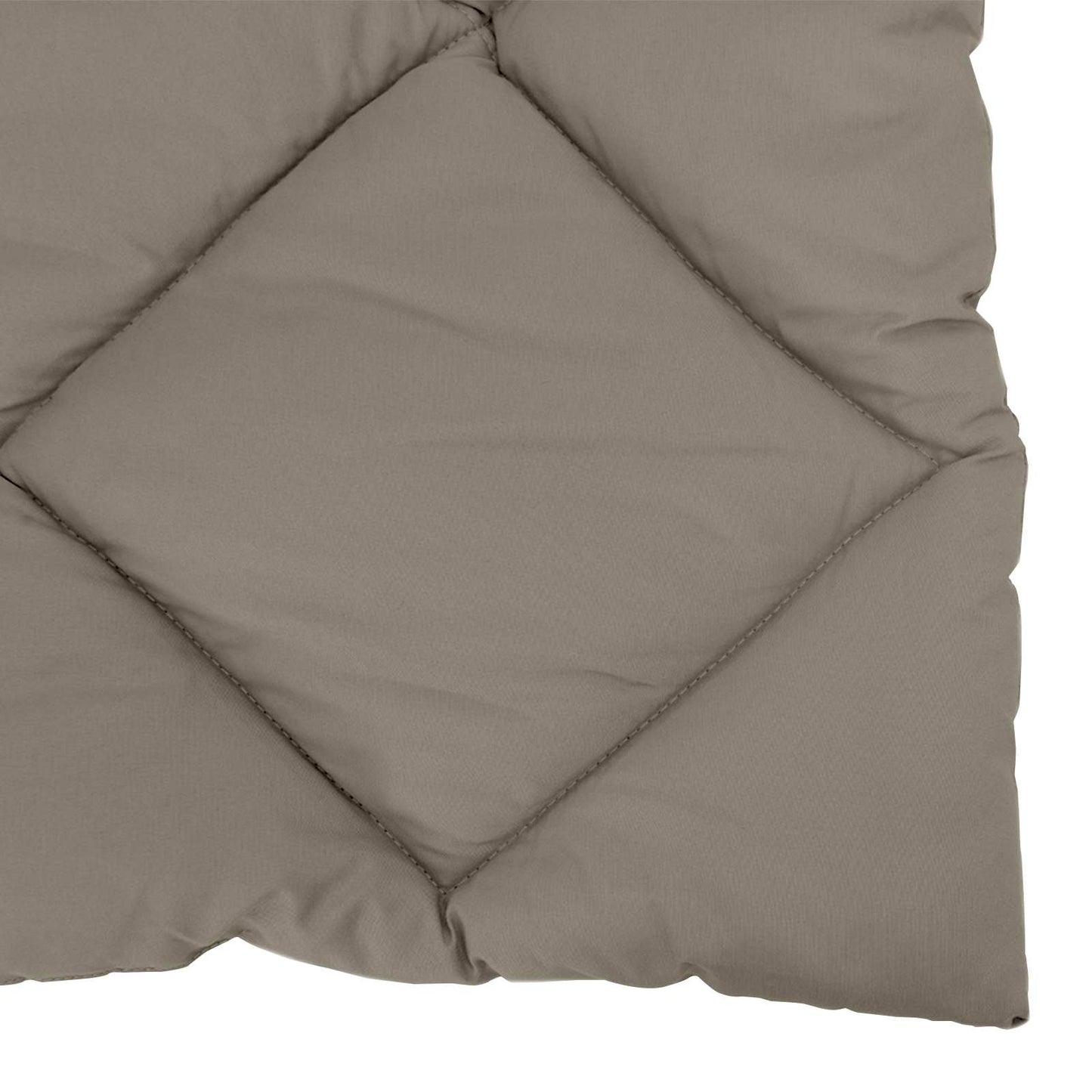 All-Season Duvet Light Grey 200 x 200 cm Microfiber
