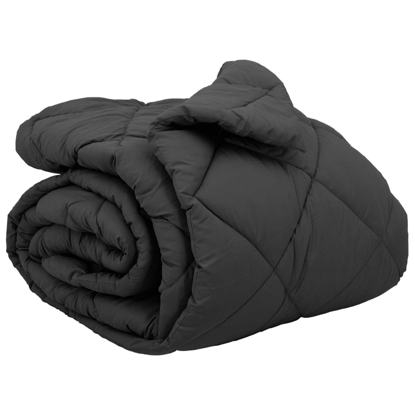 Winterbettdecke Anthrazit 220 x 240 cm Mikrofaser