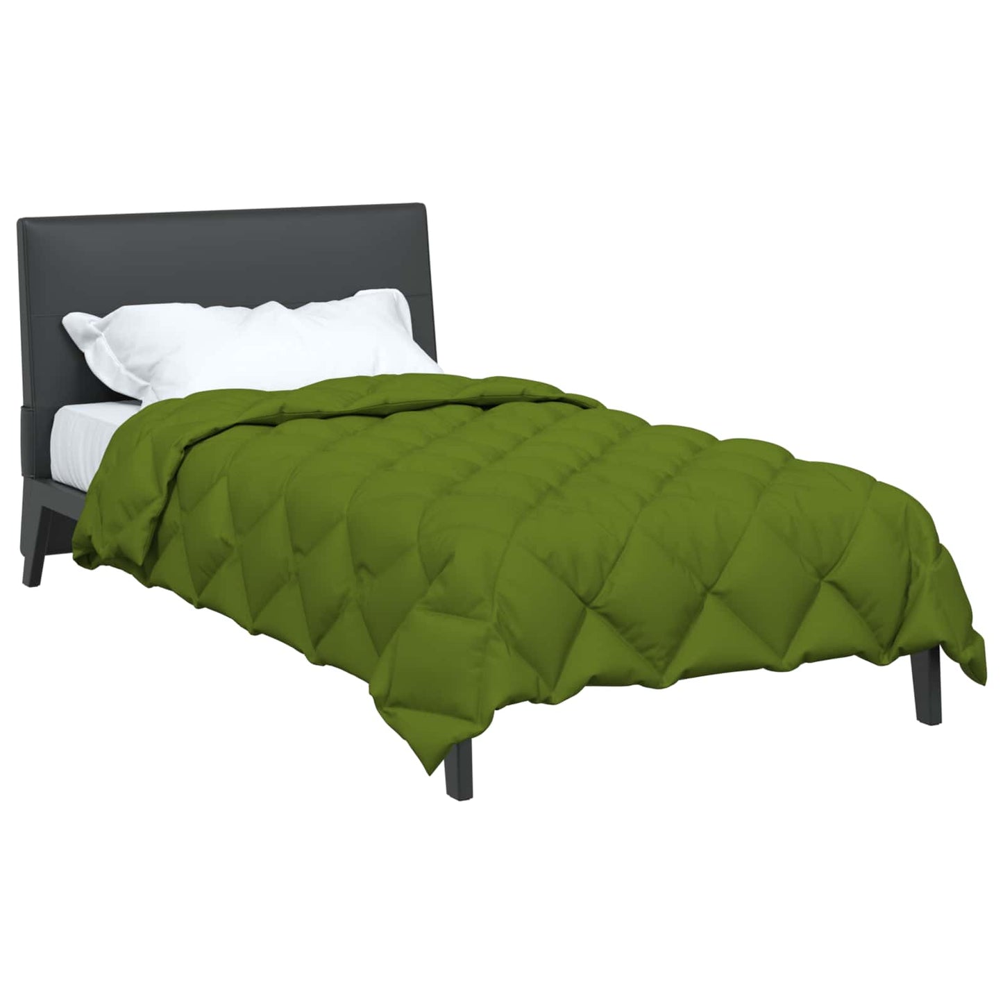 Winterbettdecke Grün 200 x 135 cm Mikrofaser