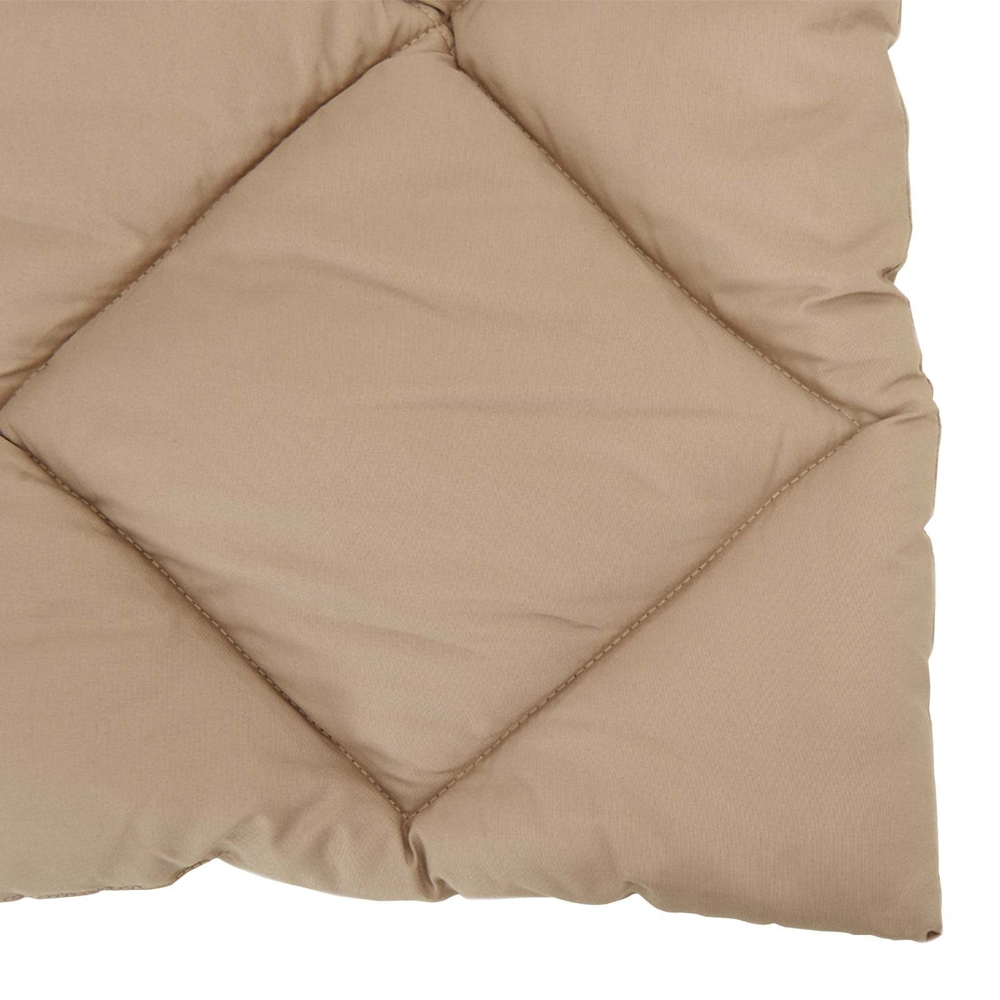 Winter Duvet Taupe 200 x 135 cm Microfiber