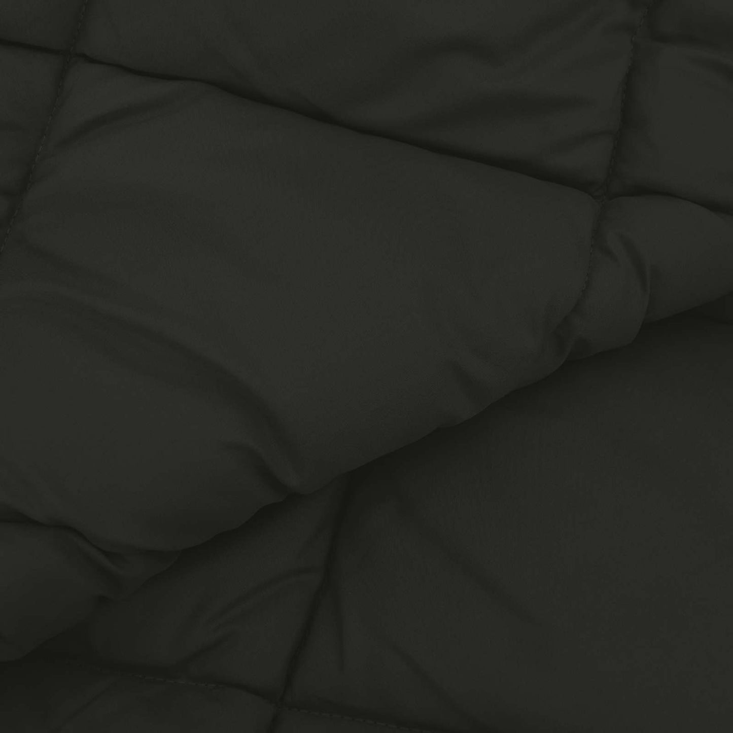 Winter Duvet Black 220 x 155 cm Microfiber