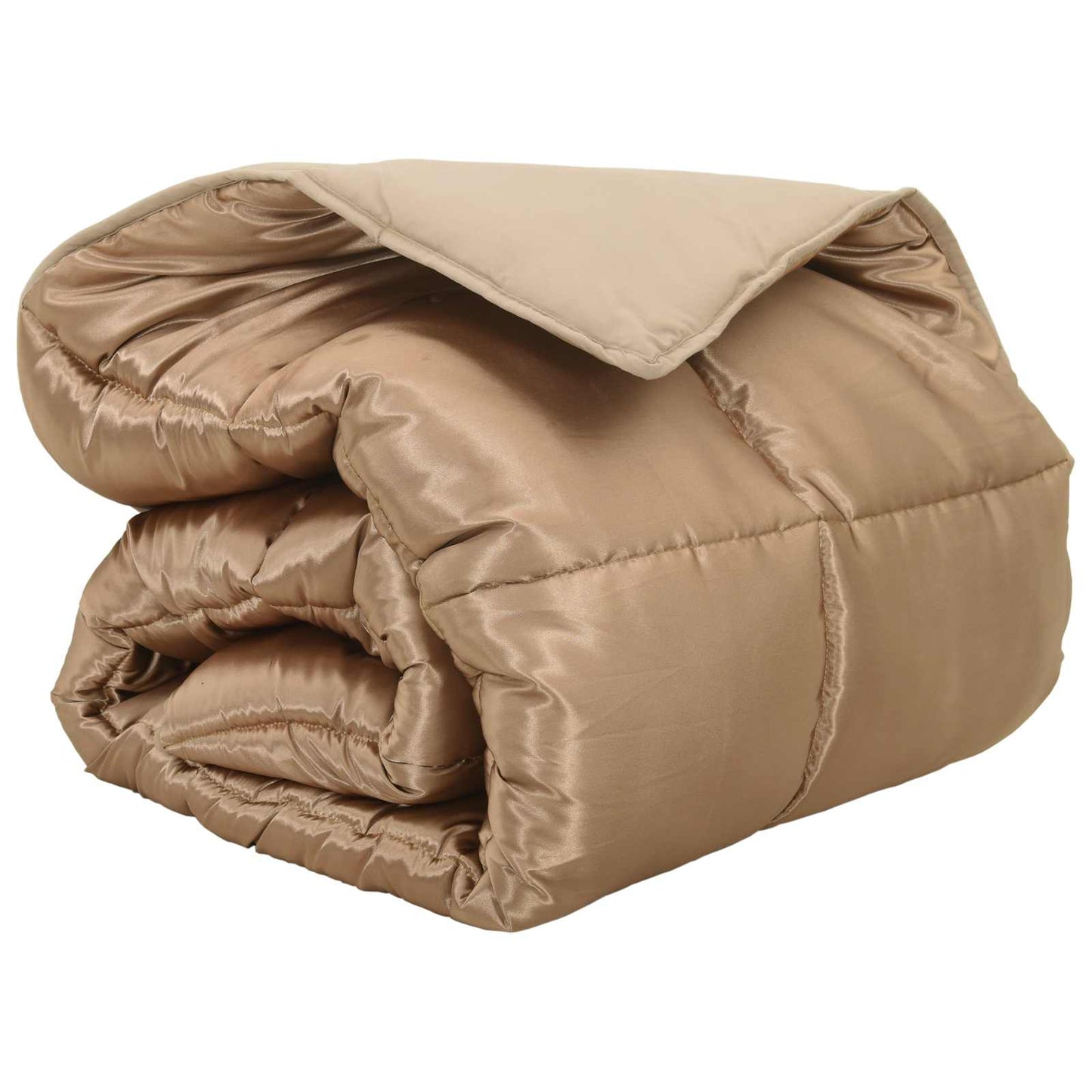 Couette d'hiver Gold 220 x 260 cm Satin et microfibre