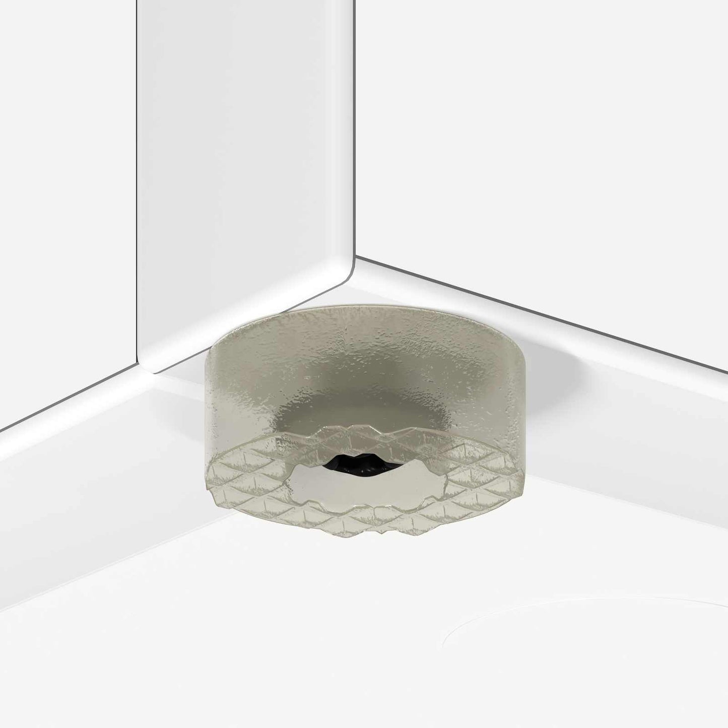 Parasol Holder White 25 x 24.5 x 64 cm Wood Material