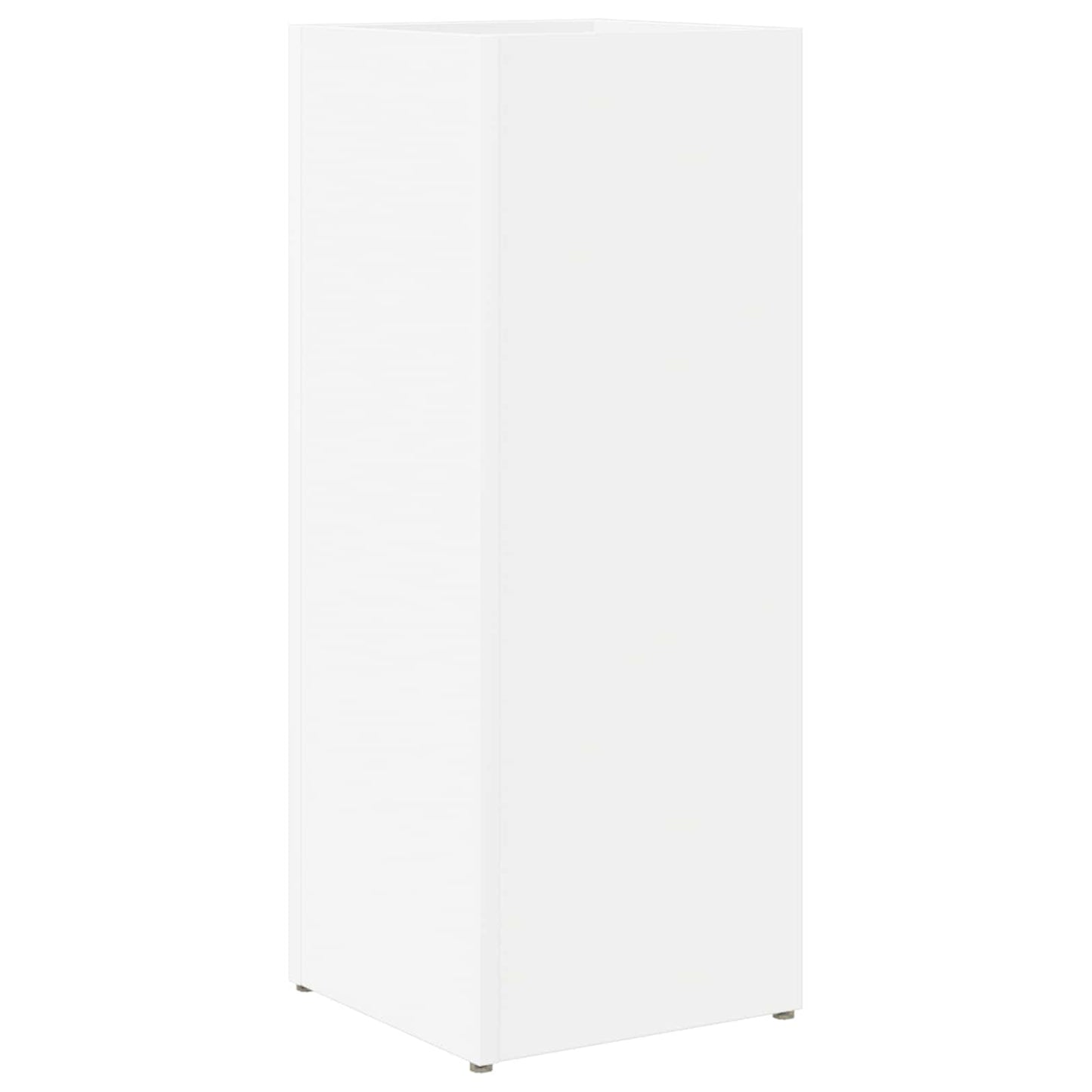 Parasol Holder White 25 x 24.5 x 64 cm Wood Material