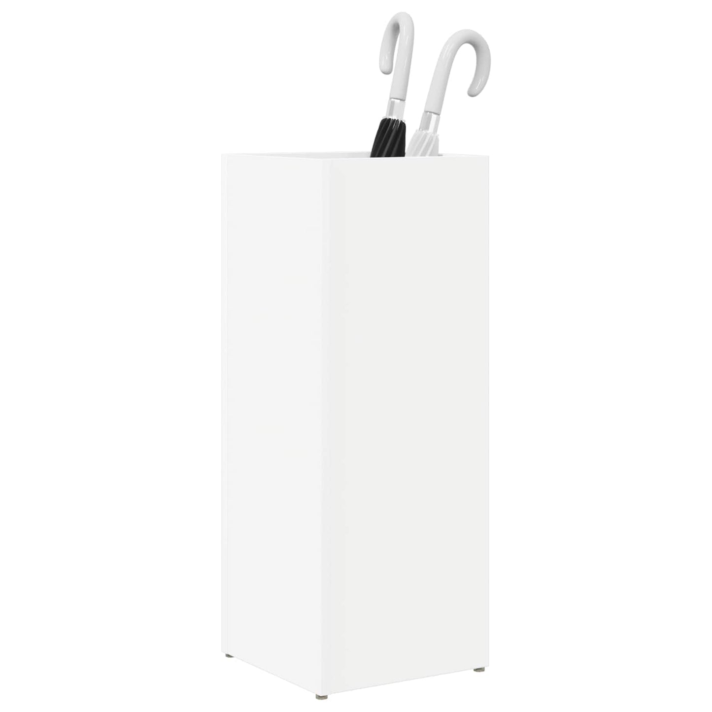 Parasol Holder White 25 x 24.5 x 64 cm Wood Material