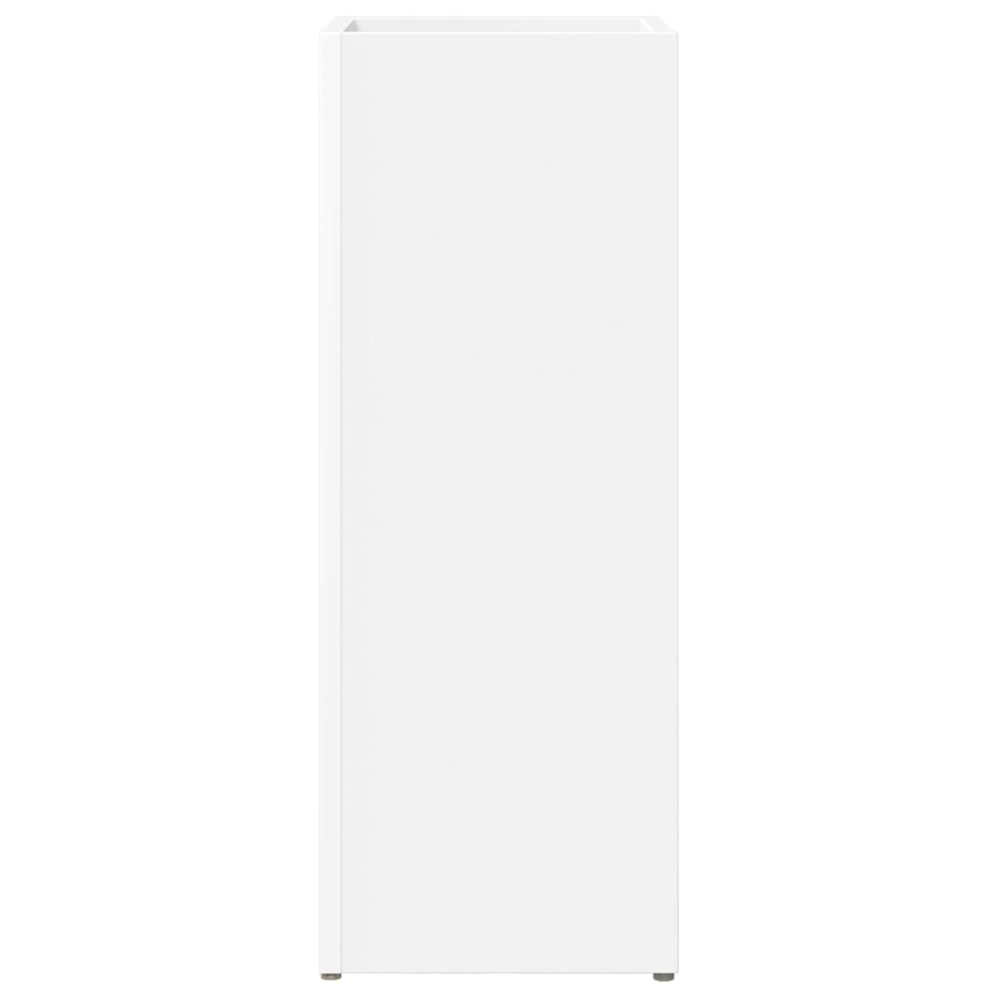 Parasol Holder White 25 x 24.5 x 64 cm Wood Material
