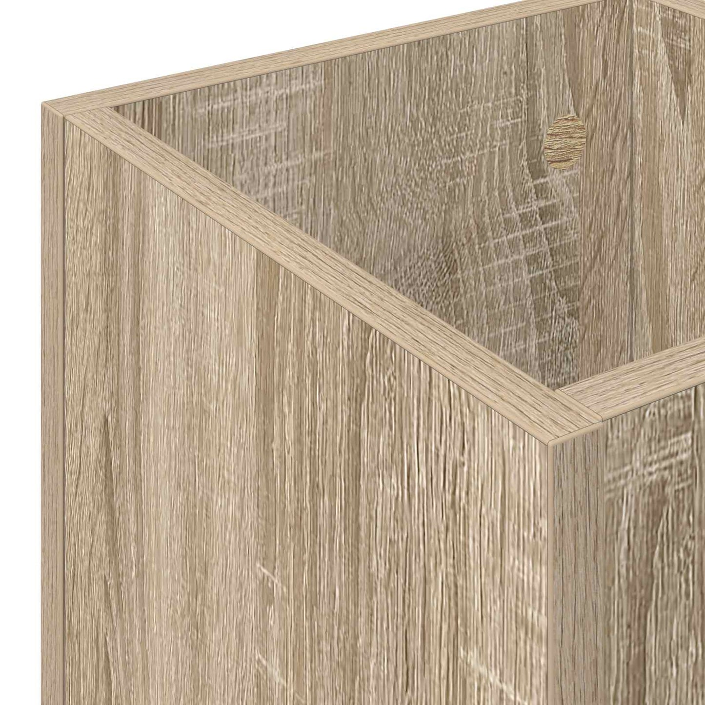 Parasol holder Sonoma oak 25 x 24.5 x 64 cm wood-based material